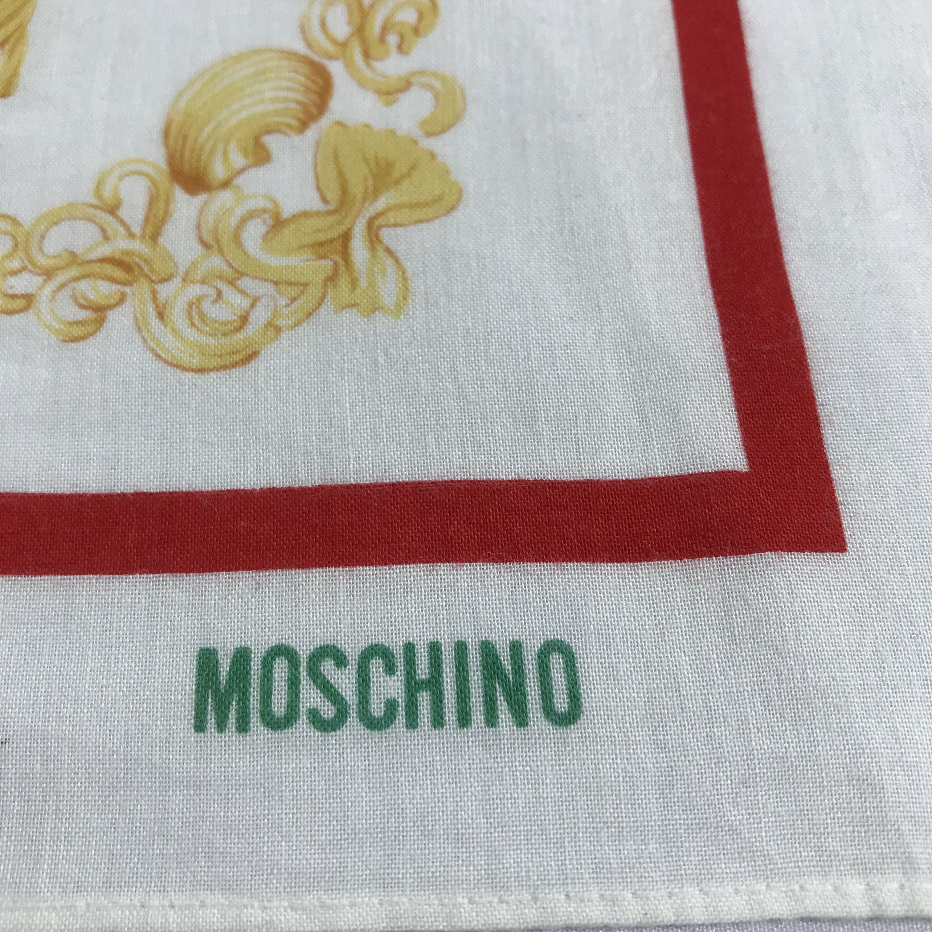Moschino Moschino Handkerchief Neckerchief Bandana H1181 Size ONE SIZE - 3 Thumbnail