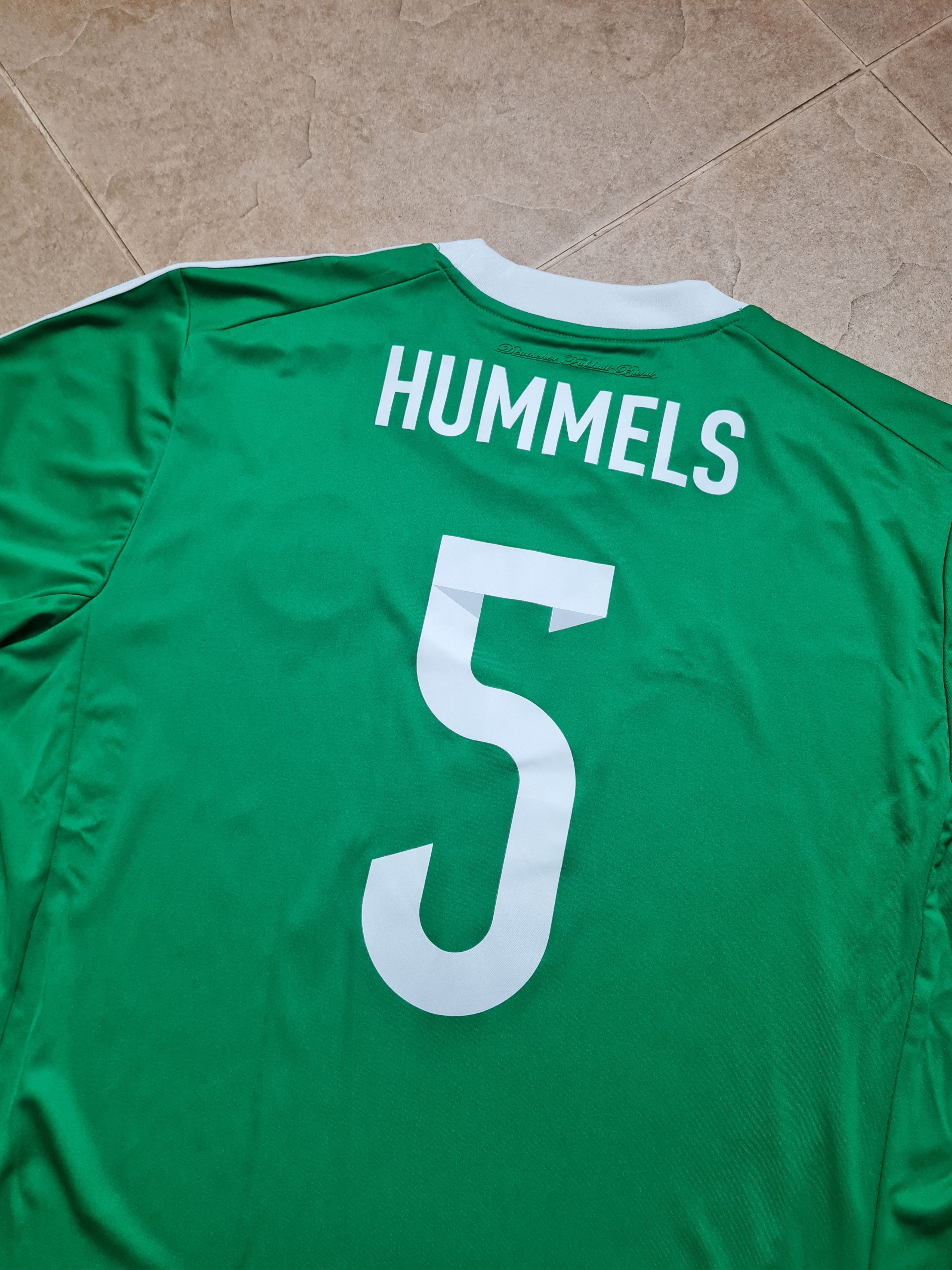 Adidas Adidas Germany Deutschland #5 Hummels MINT football Shirt Size US XL / EU 56 / 4 - 21 Thumbnail