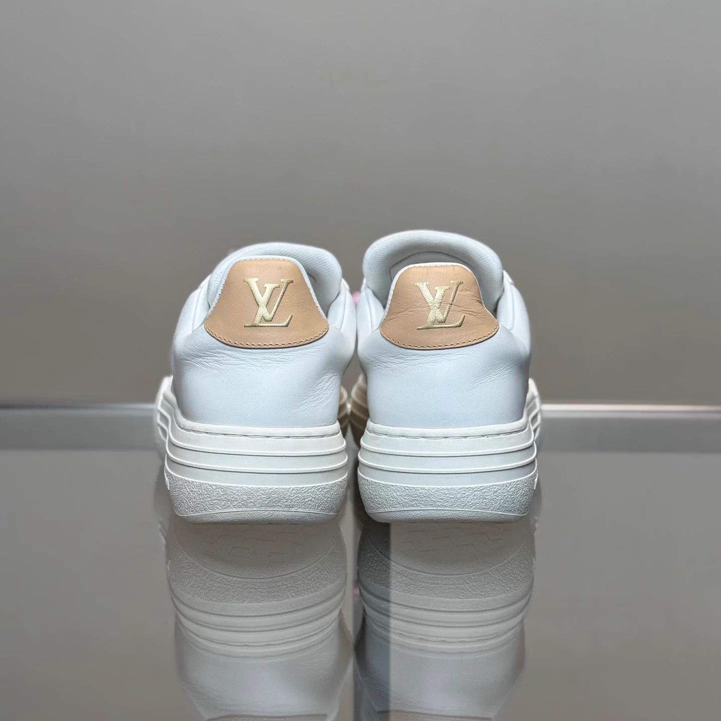 Louis Vuitton LV Groovy Pink Monogram Platform Sneaker 35.5 Size US 4.5 / IT 34.5 - 4 Thumbnail