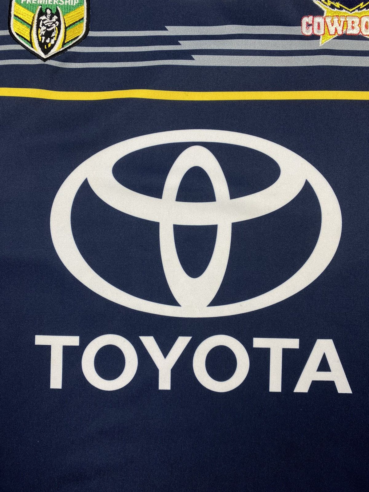 Vintage Cowboys NRL Toyota Rugby Jersey Blokcore Size US L / EU 52-54 / 3 - 9 Thumbnail