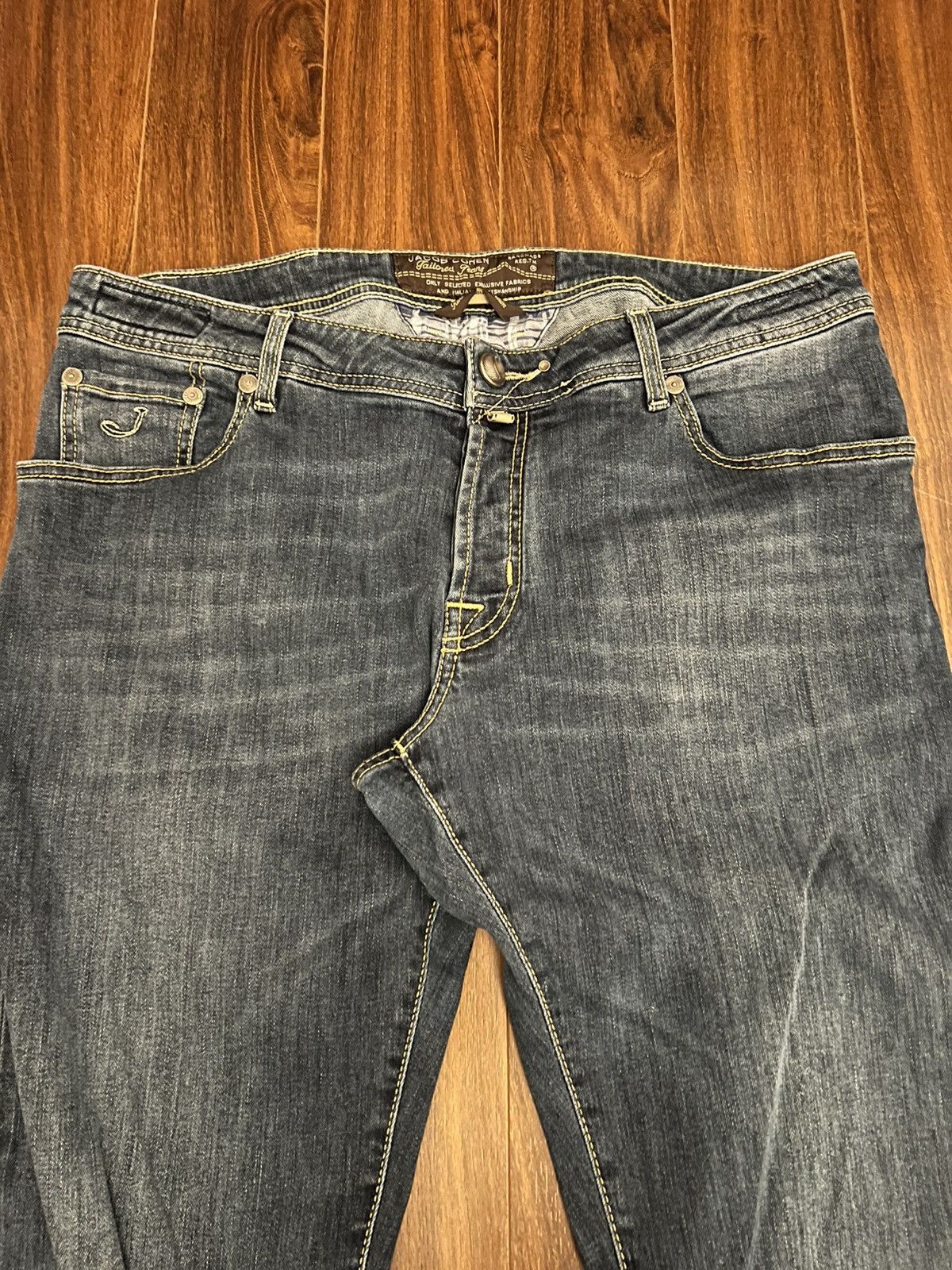 Jacob Cohen Jacob Cohen Luxury J622 QS Comfort Jeans Size US 38 / EU 54 - 3 Thumbnail