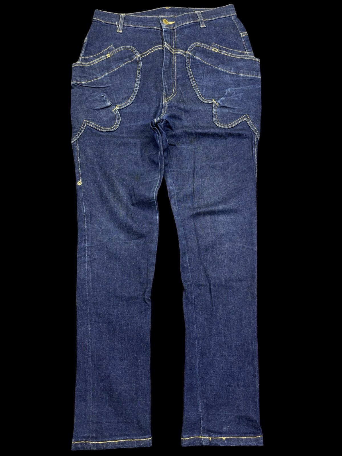 Ne-Net MERCIBEAUCOUP ISSEY MIYAKE High Rise Unique Pocket Pant F881 Size US 29 - 1 Thumbnail