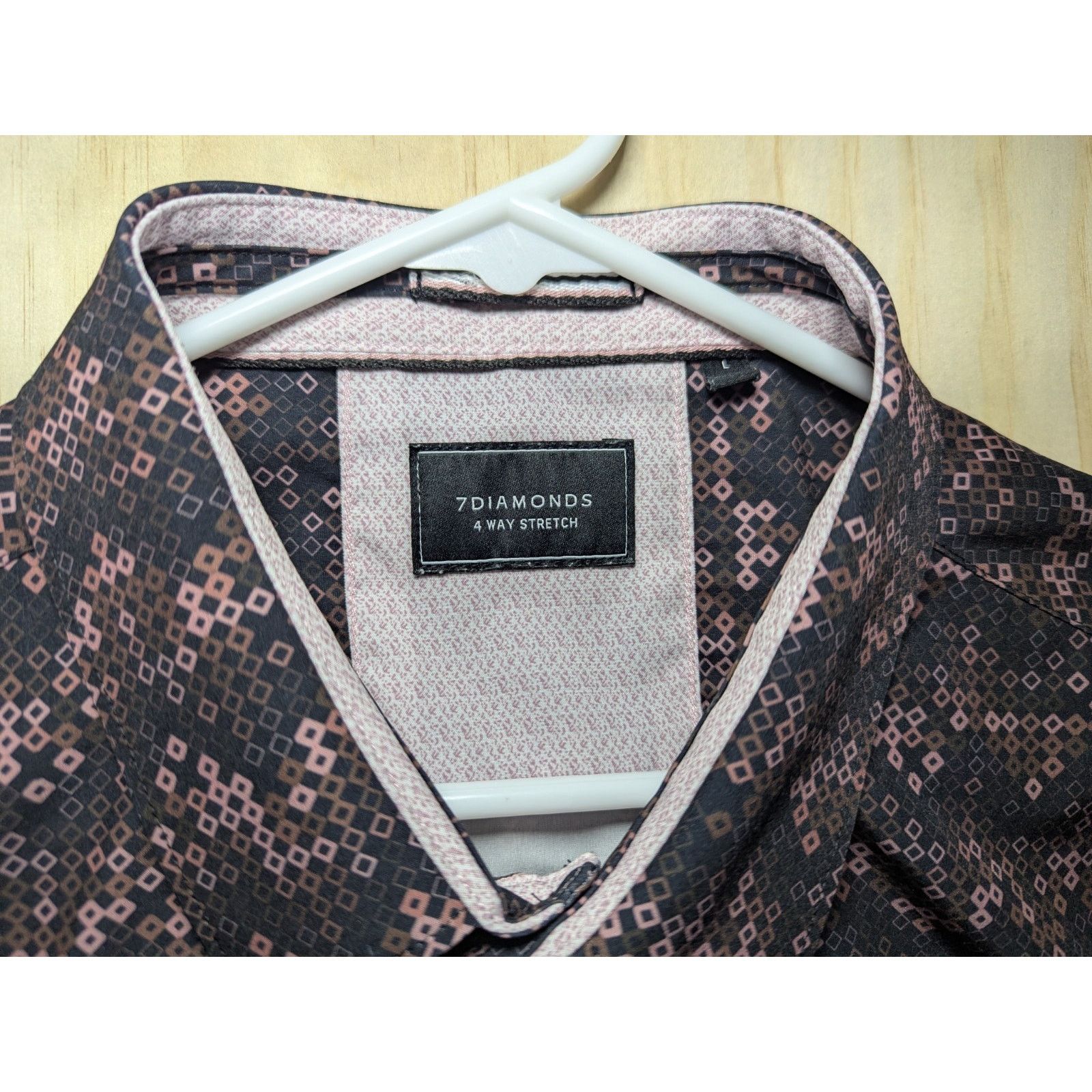 7Diamonds 7 Diamonds Men's Large Framework 4-Way Stretch Short Sleeve Size US L / EU 52-54 / 3 - 5 Thumbnail