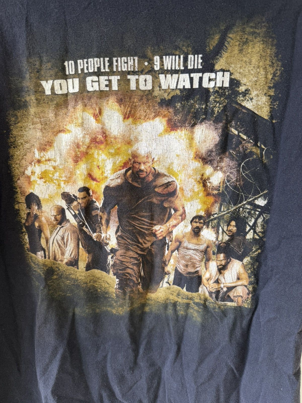 WWE VINTAGE WWE Stone Cold Steve Austin The Condemned Shirt RARE Size US XL / EU 56 / 4 - 2 Thumbnail