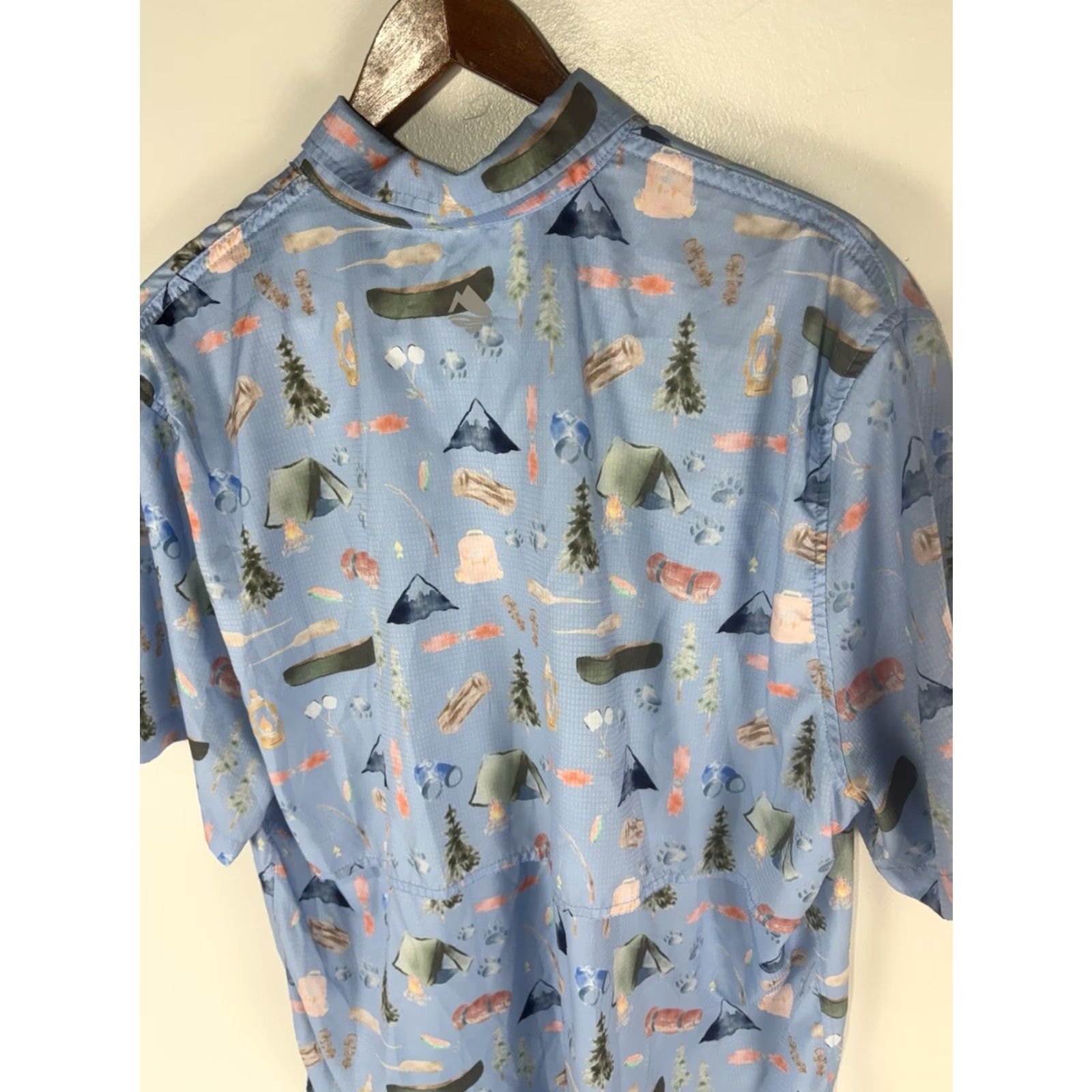 Vintage Ocean Coast Ocean Coast Fishing Button Up Men’s Size M Gear Multi Size US M / EU 48-50 / 2 - 5 Thumbnail