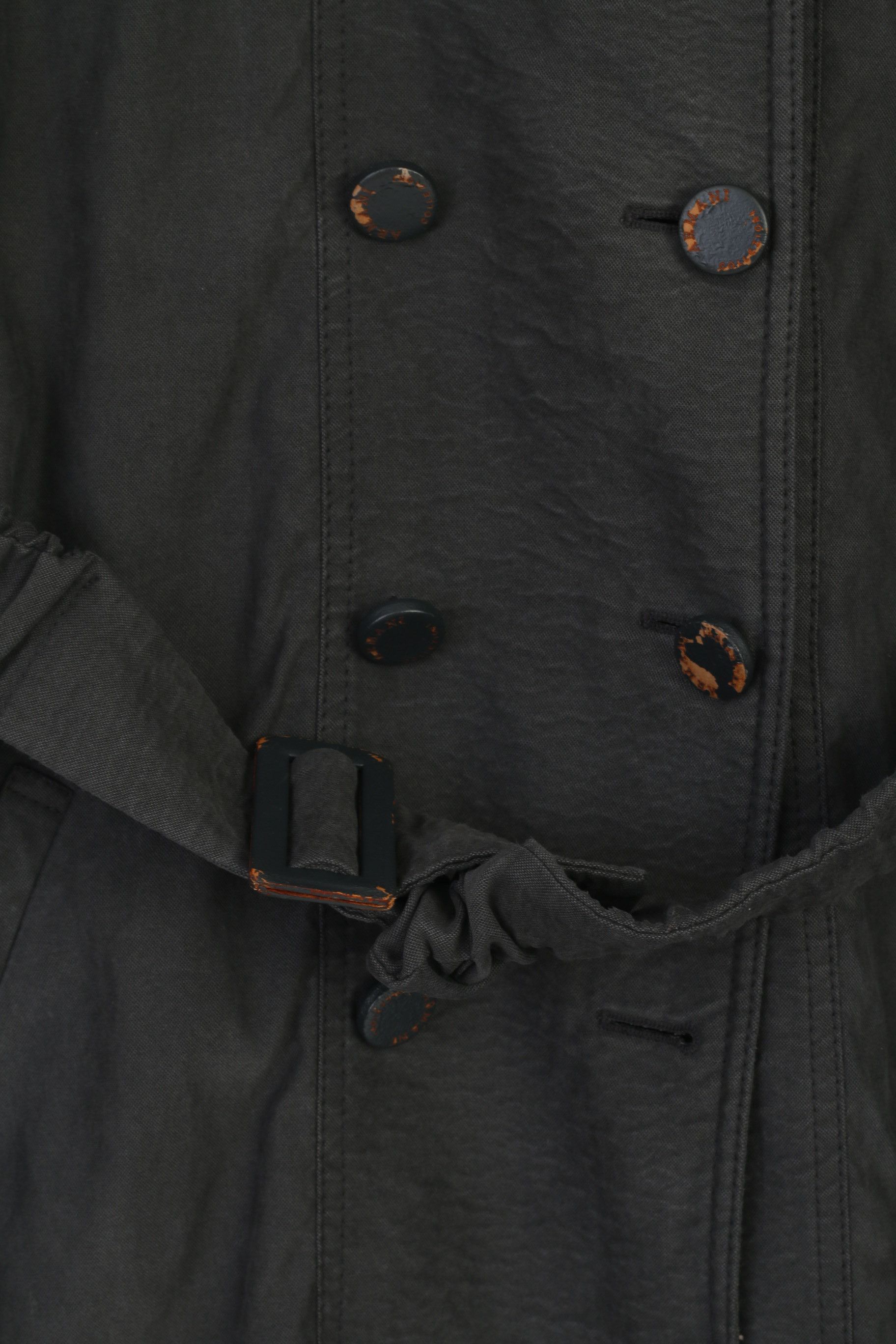 Armani × Vintage Armani Collezioni Women 40 M Coat Gray Vintage 8664 Size M / US 6-8 / IT 42-44 - 8 Thumbnail