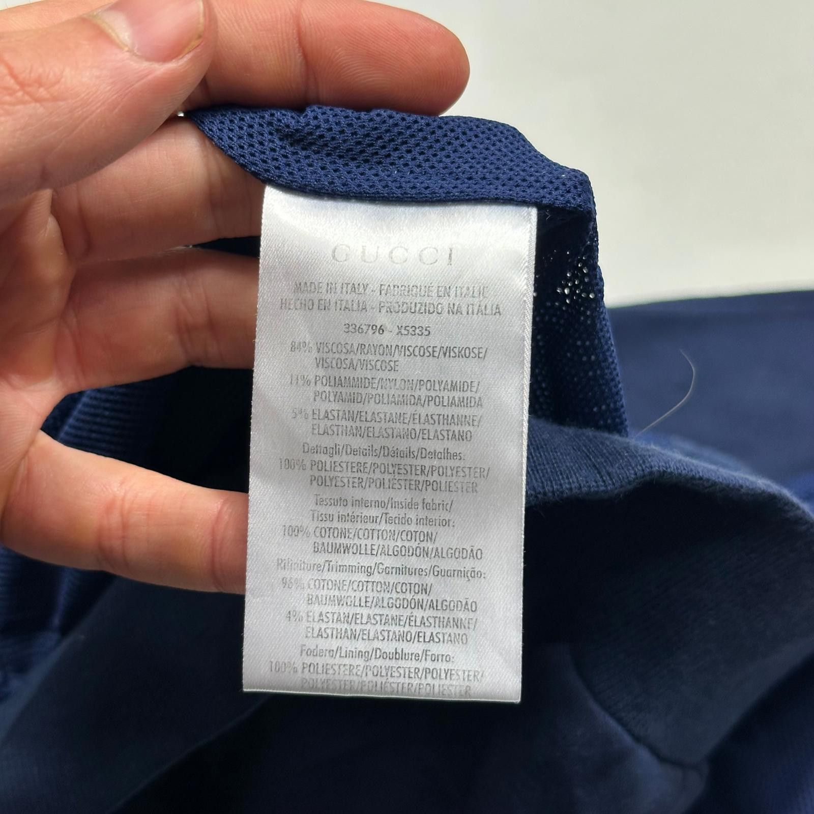 Gucci Gucci GG Logo Nylon Panelled Polyester Track Jacket - S/M Size US S / EU 44-46 / 1 - 11 Thumbnail