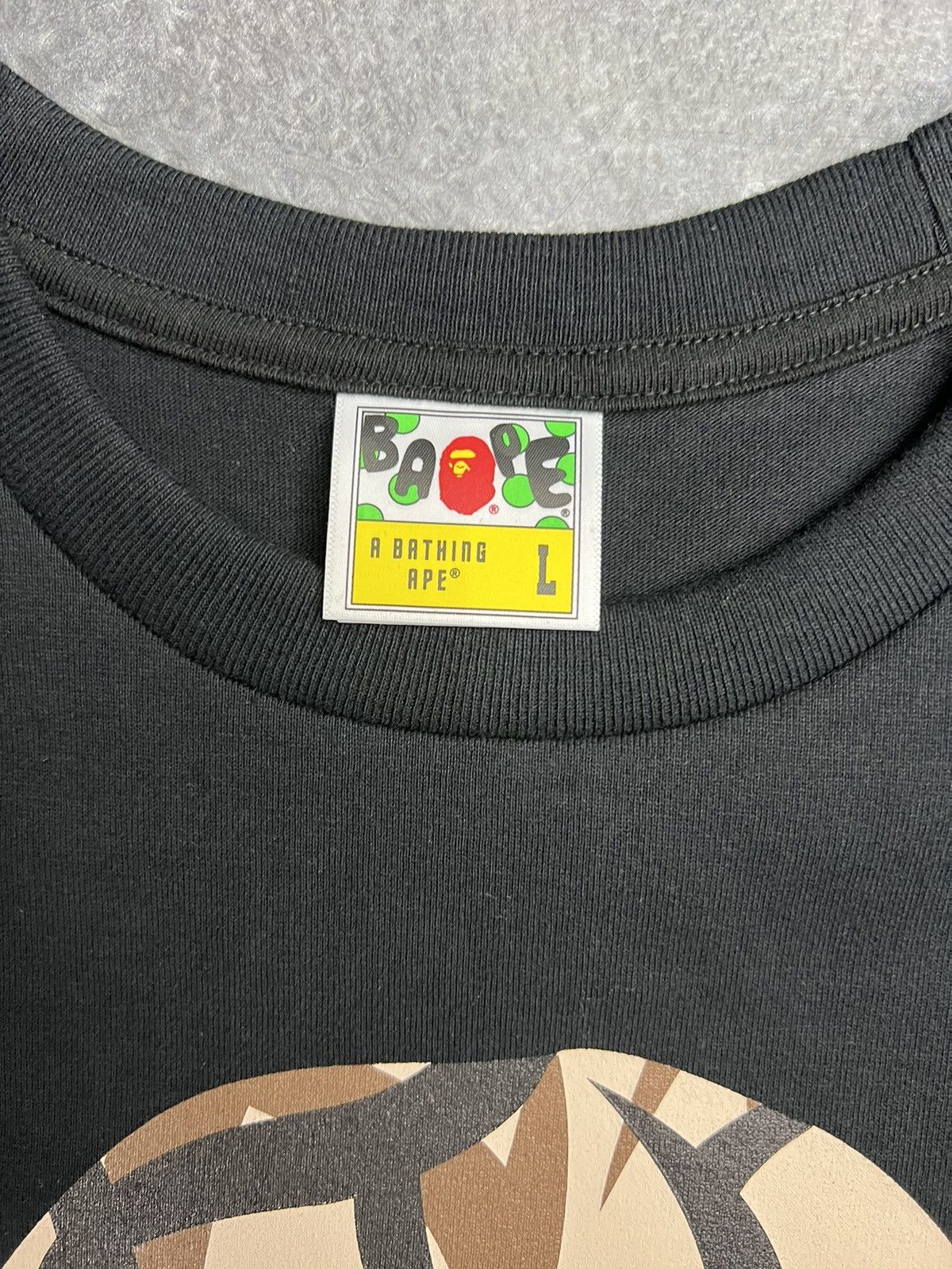 Bape Bape Trial Camo Big Ape Head T-Shirt Size US L / EU 52-54 / 3 - 3 Thumbnail