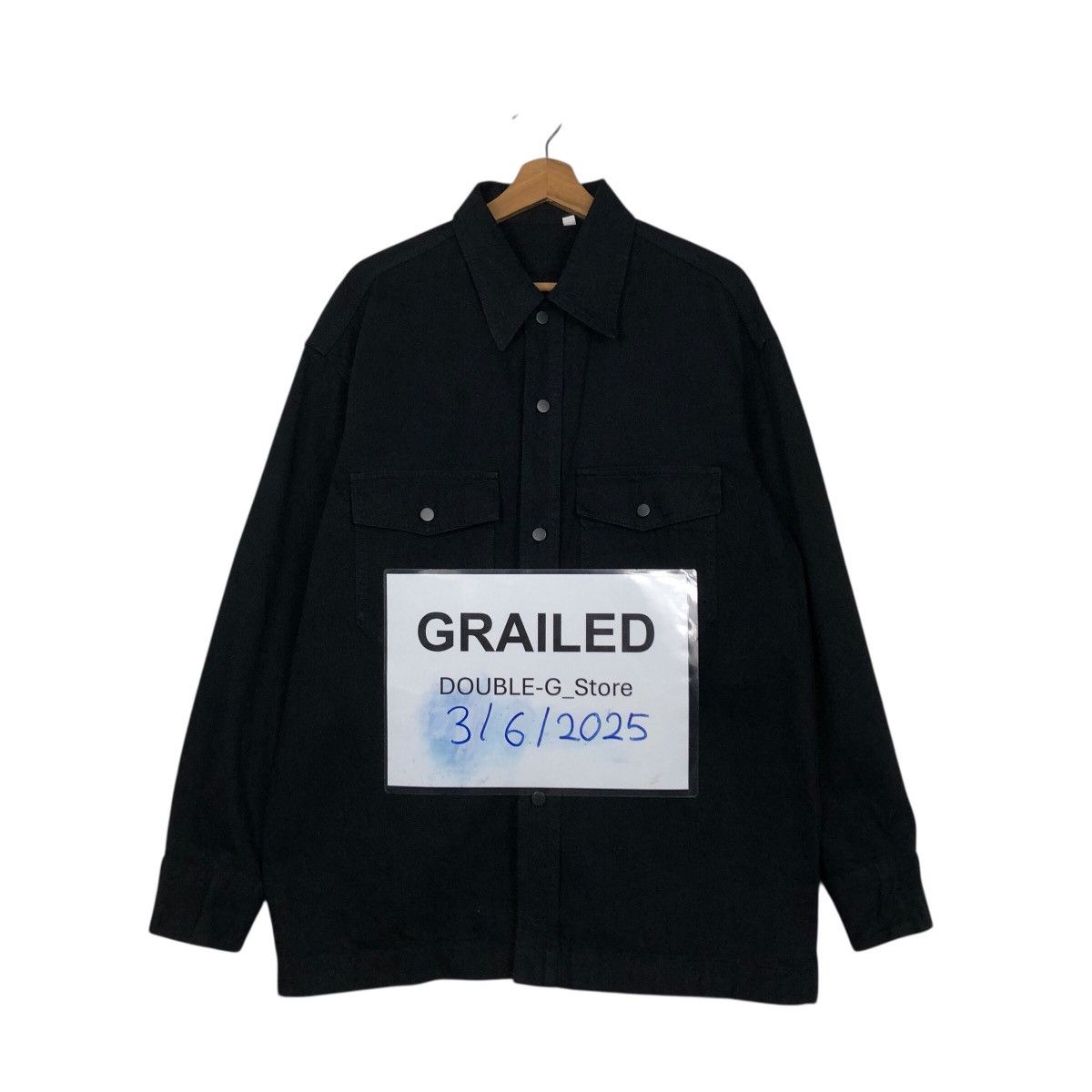 Undercover Vintage Work Jacket Rich Black Uniqlo Undercover DuckCanvas Size US L / EU 52-54 / 3 - 1 Thumbnail