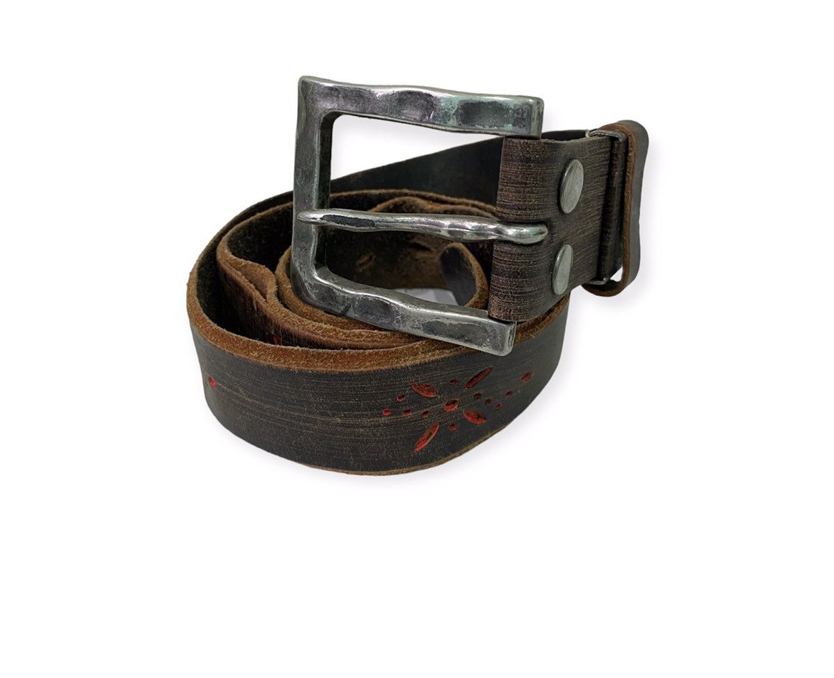 Japanese Brand Japanese Brand Leather Buckle Belt Size ONE SIZE - 1 Thumbnail
