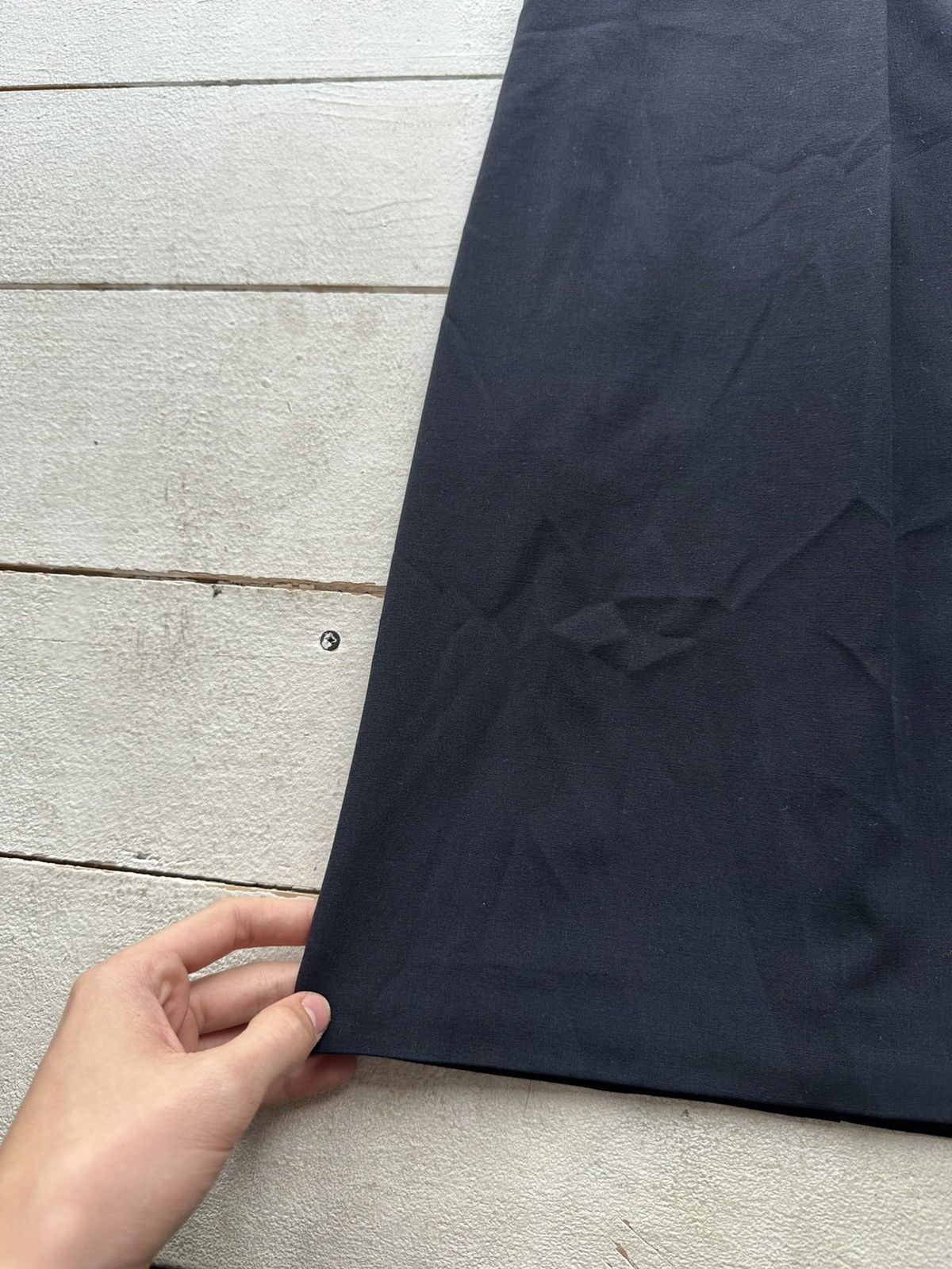 Armani 🚨 ARMANI COLLEZIONI RARE Skirt WMN dark blue Ladies LUXURY Size 27" / US 4 / IT 40 - 2 Thumbnail