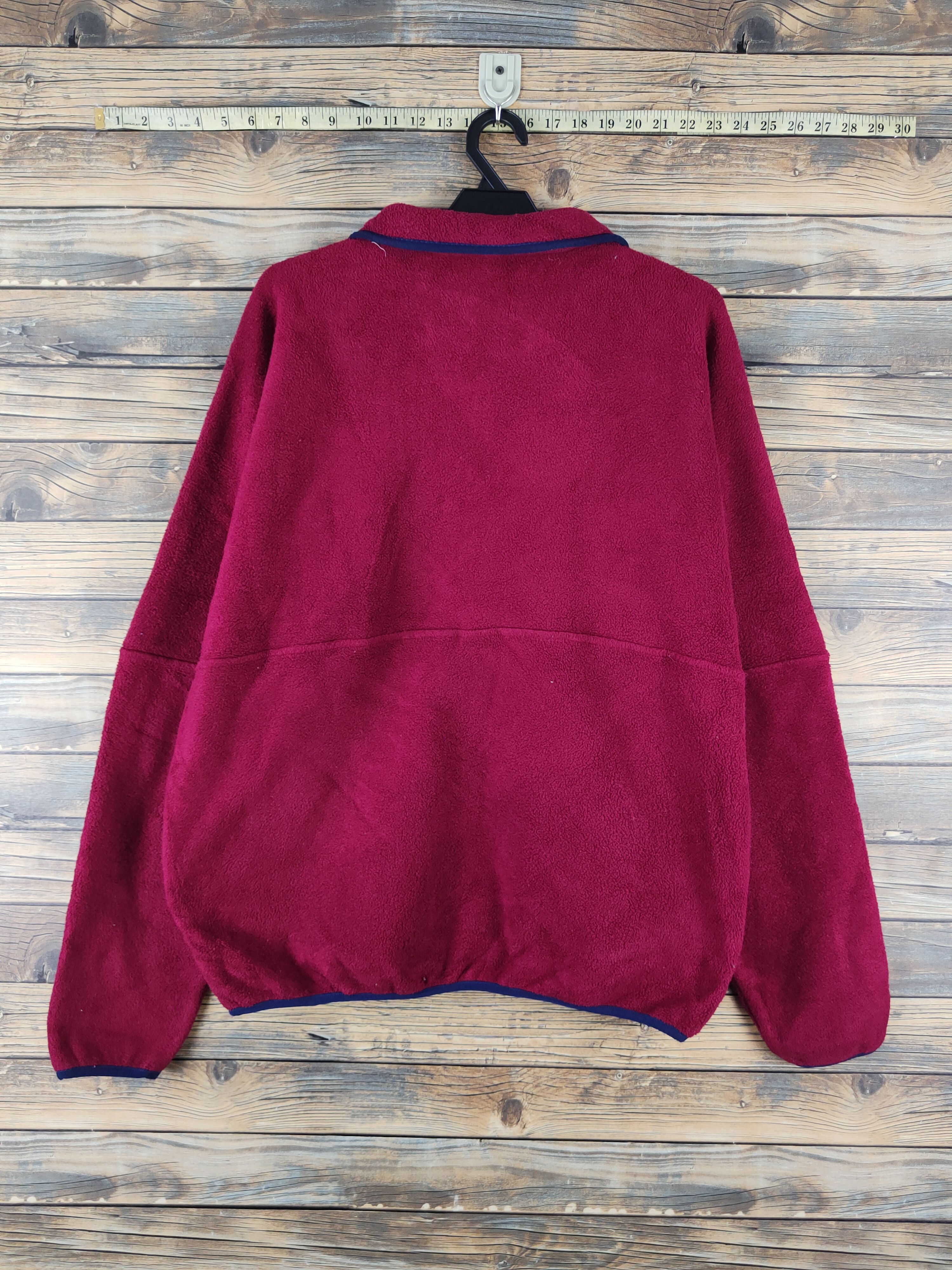 Penfield × Polartec DL Penfield Polartec Maroon Wool Sweatshirts #884 Size US XL / EU 56 / 4 - 10 Thumbnail