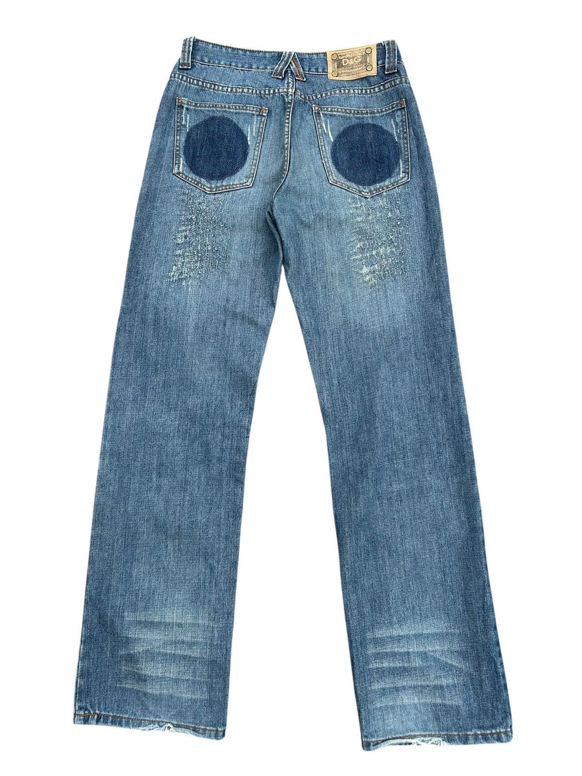 Dolce & Gabbana Dolce & Gabbana Vintage Punk Style Distressed Denim jeans Size US 30 / EU 46 - 10 Thumbnail