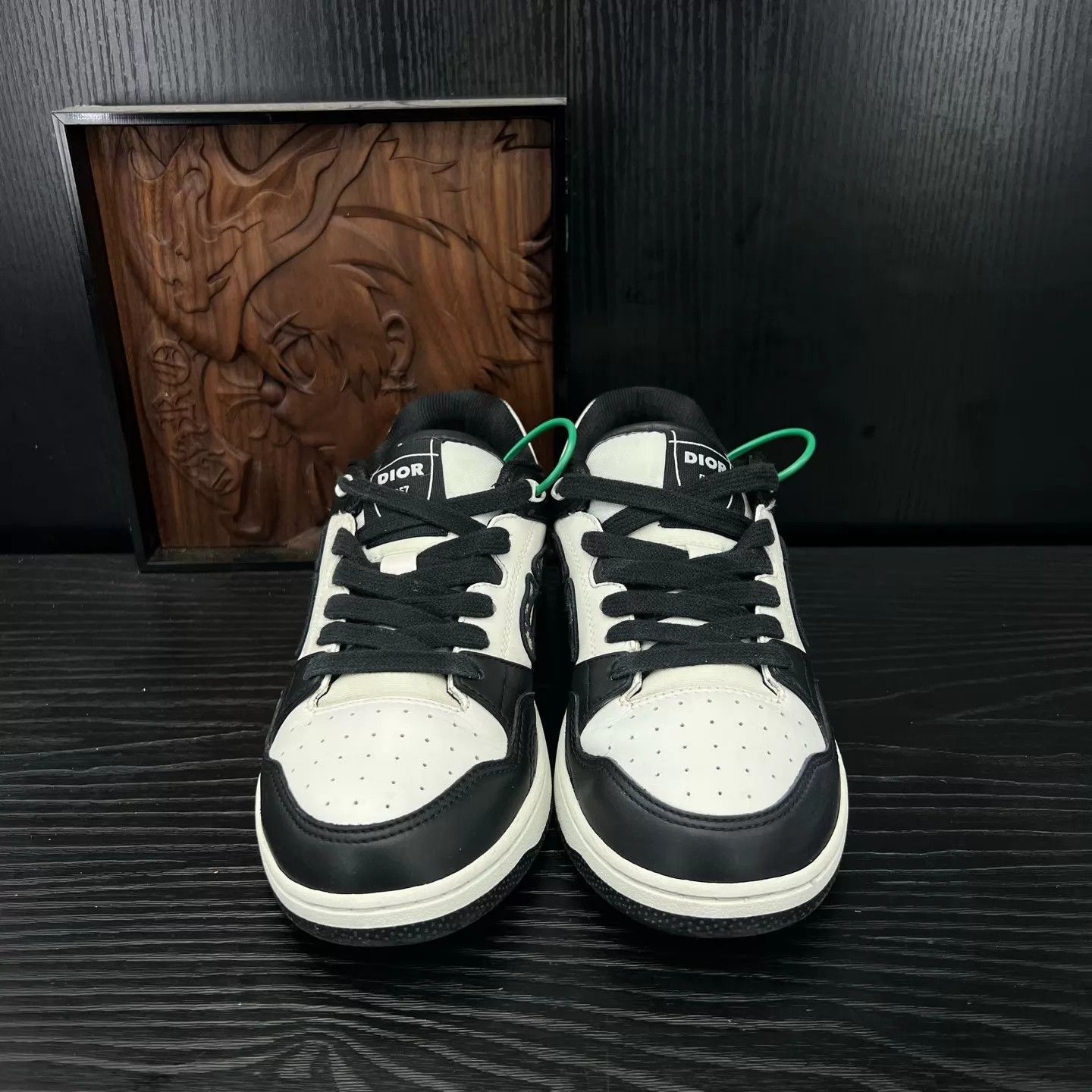 Dior Dior B57 Black & White 37 (Mint, Original Box) Size US 6.5 / IT 36.5 - 3 Thumbnail