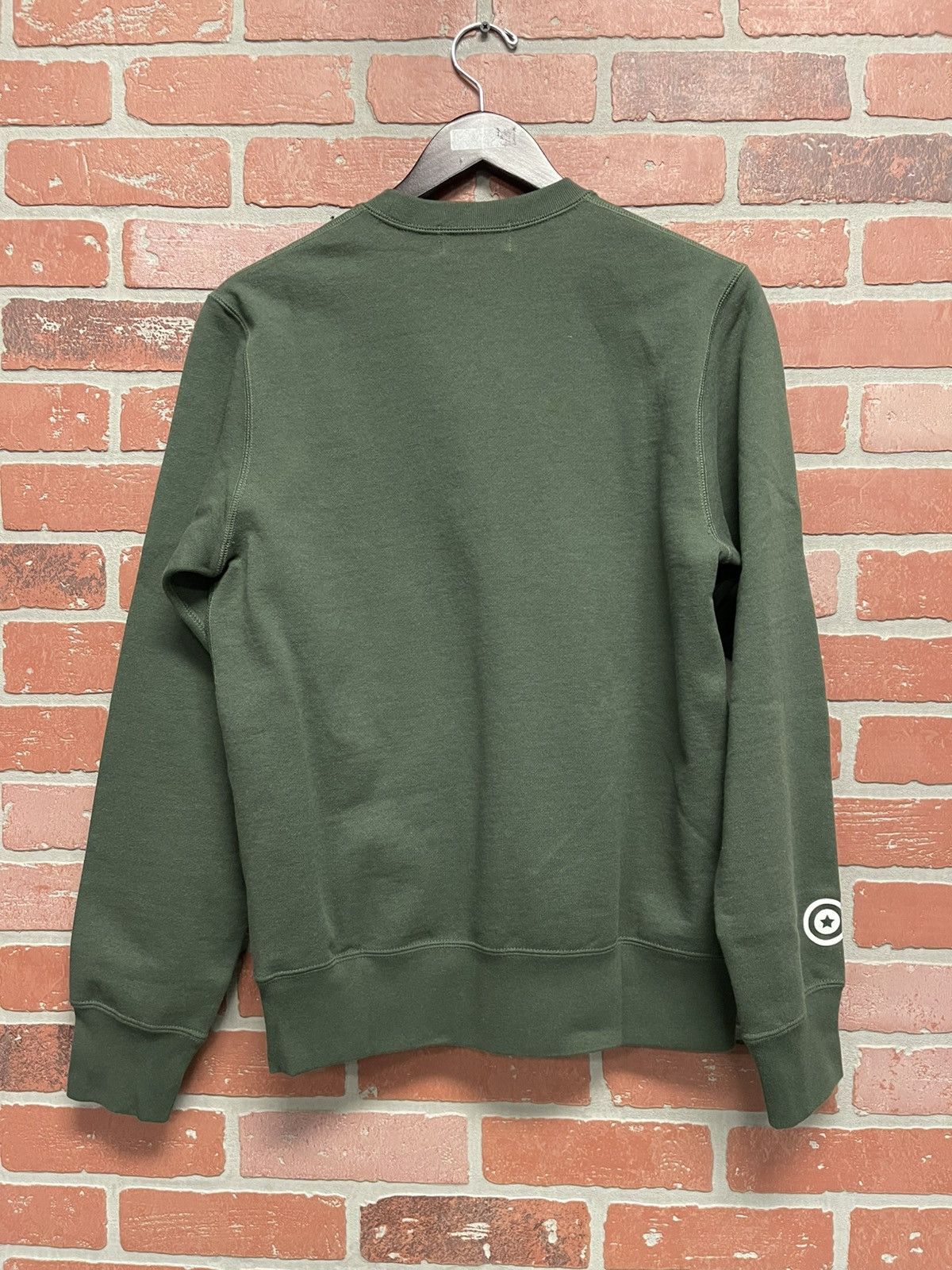 Bape Bape Crewneck Green Shark Embroidered Size M Size US M / EU 48-50 / 2 - 4 Thumbnail