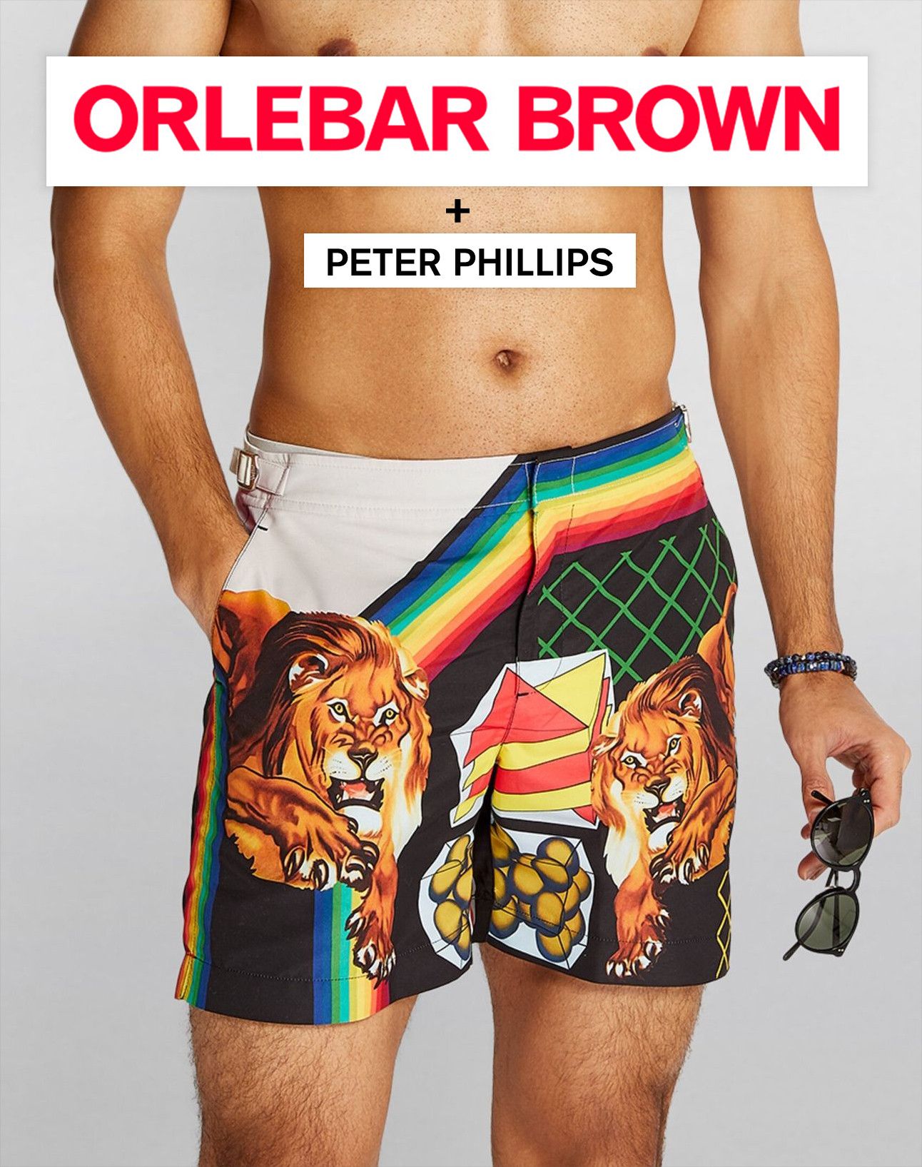 image of Chanel x Orlebar Brown Msrp~250€ Orlebar Brown X Peter Phillips Swimming Shorts, M, Men's (Size 32)