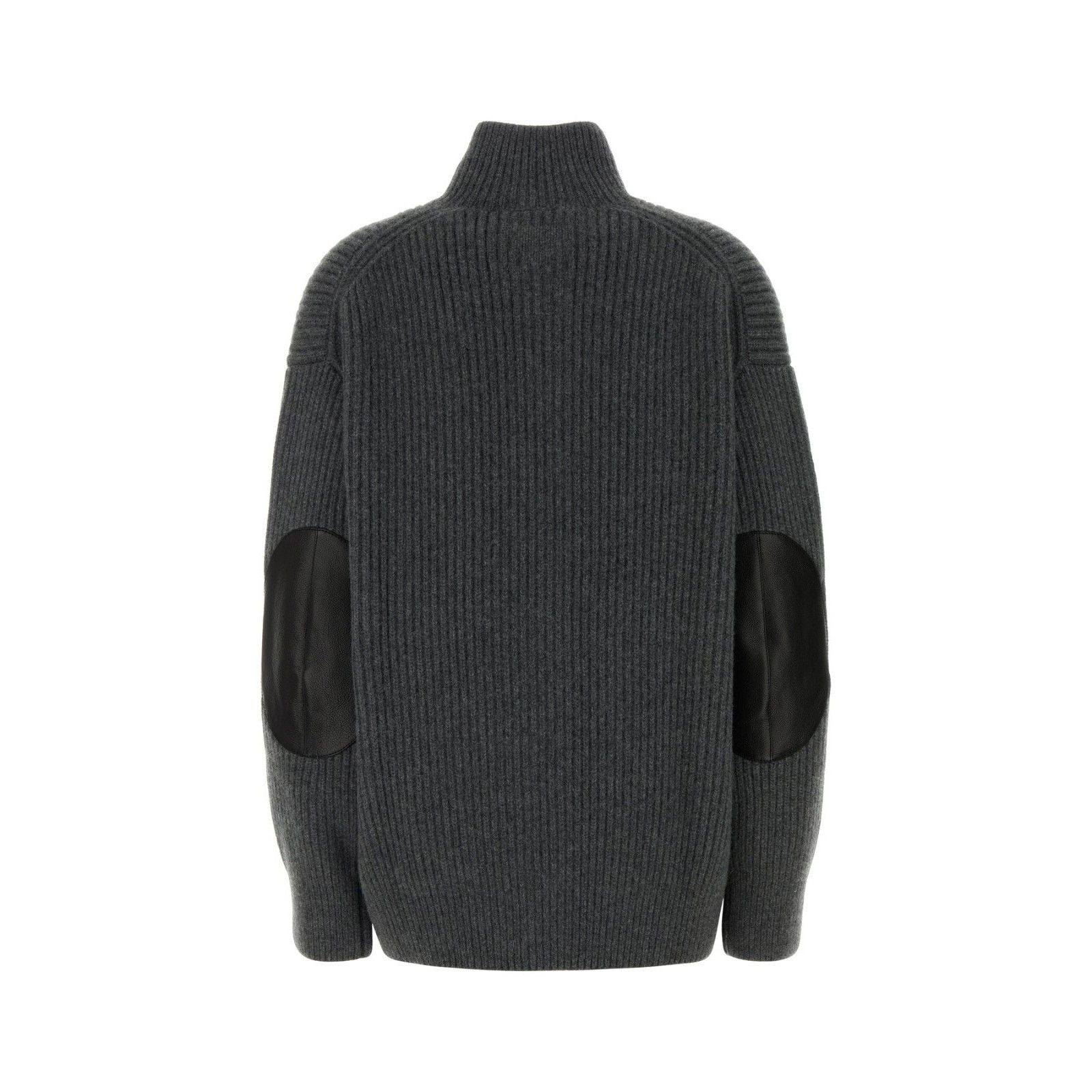 Prada PRADA Dark Gray Cashmere Oversize Cardigan New & Authentic ( Size XS / US 0-2 / IT 36-38 - 2 Thumbnail