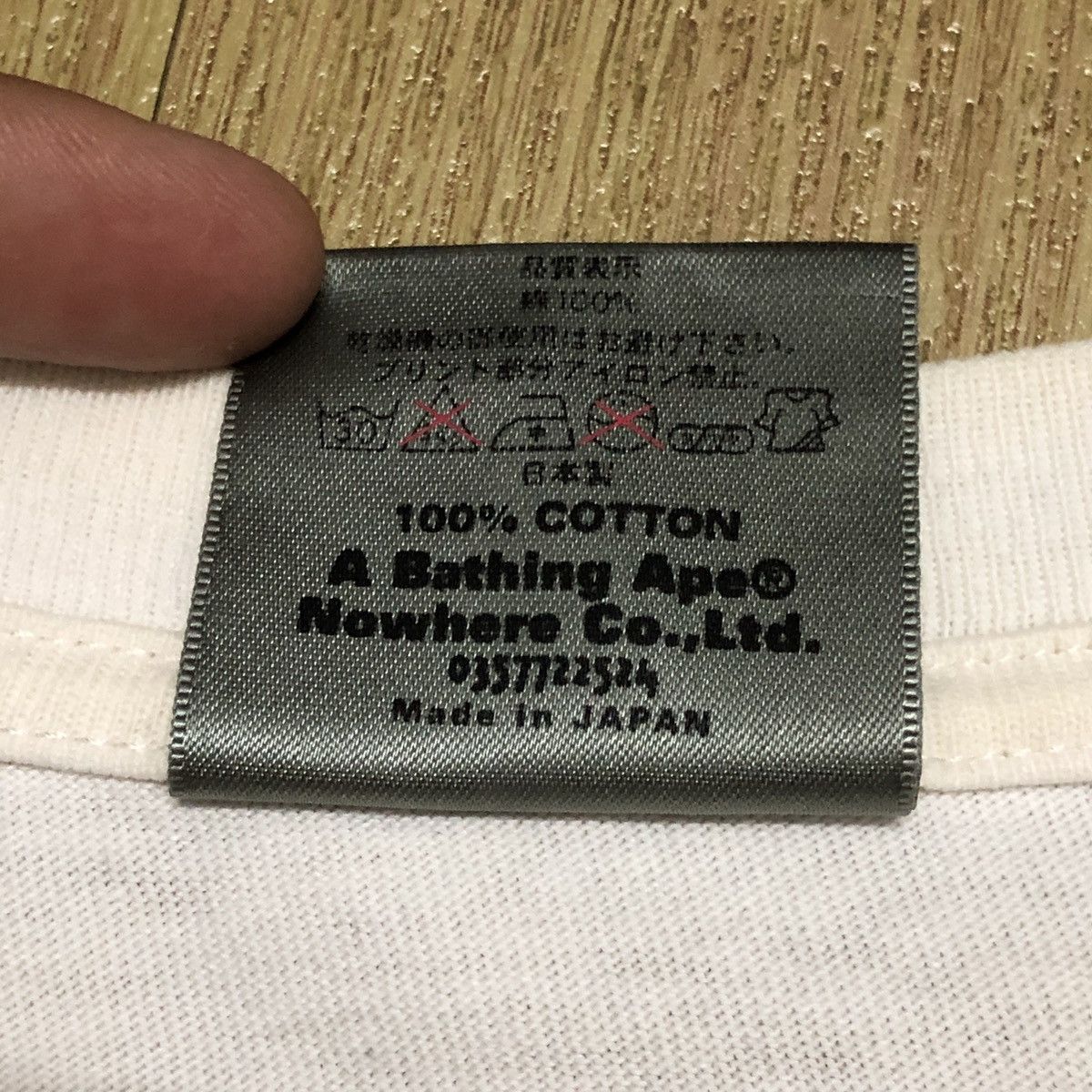 Bape Bape Check By Bathing Ape Tee Size US M / EU 48-50 / 2 - 5 Thumbnail