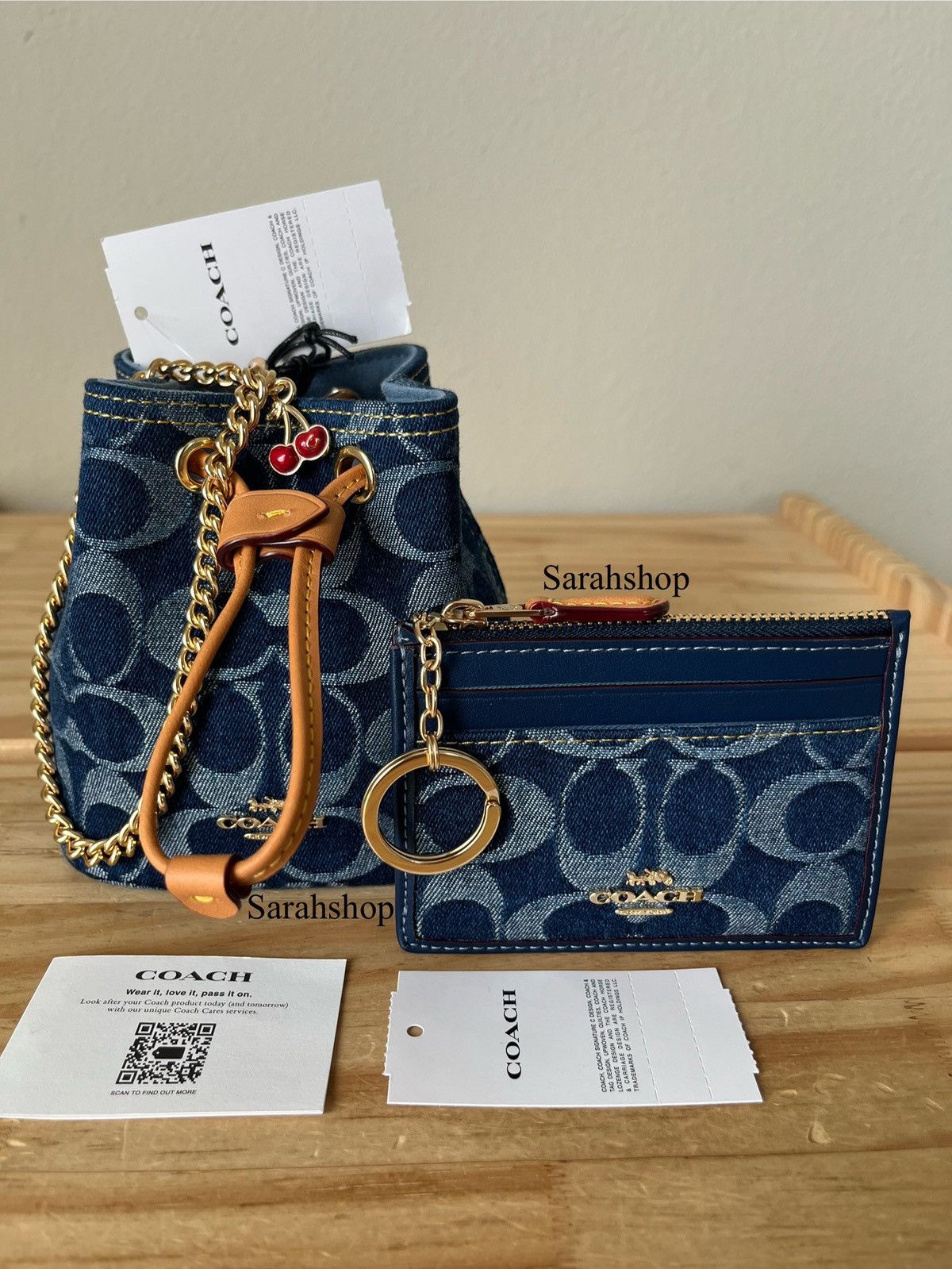 coach デニムフリンジミュール フリンジデニムミュールサンダル｜WOMEN｜250HSB55-068C｜AZUL