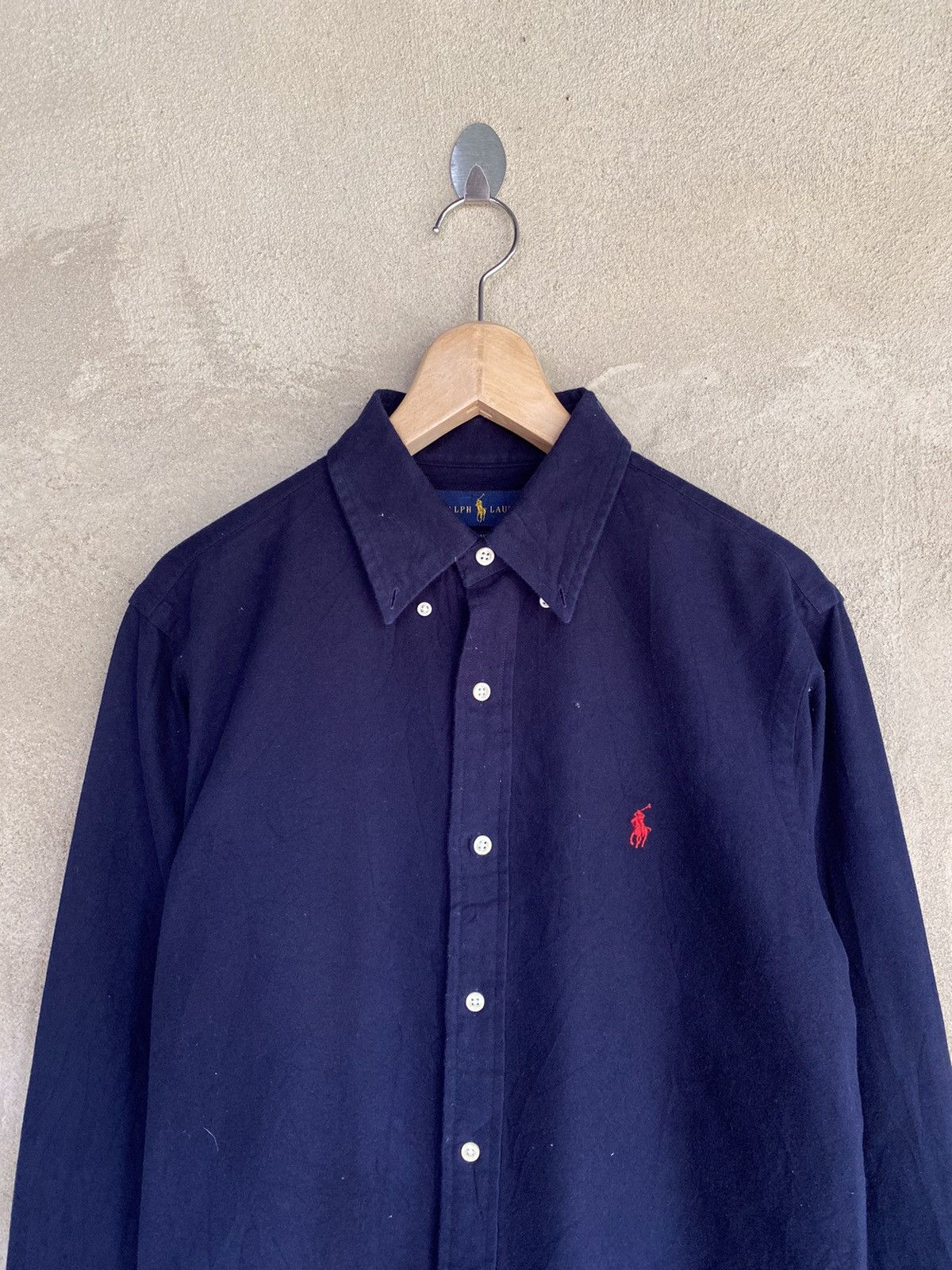Polo Ralph Lauren Ralph Lauren Small Logo Plain Shirt Button Up Size US M / EU 48-50 / 2 - 3 Thumbnail