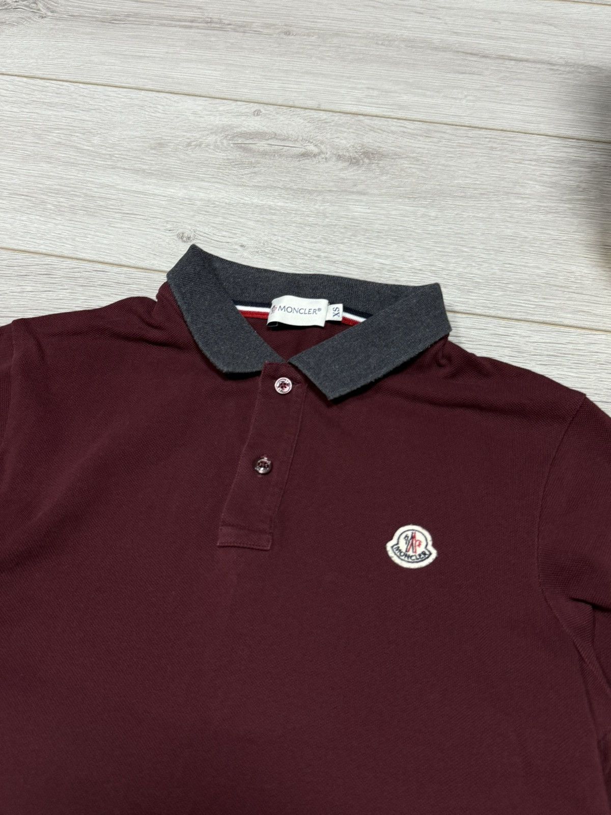 Moncler Moncler vintage small logo Maglia Lunga polo longsleeve Size US XS / EU 42 / 0 - 3 Thumbnail