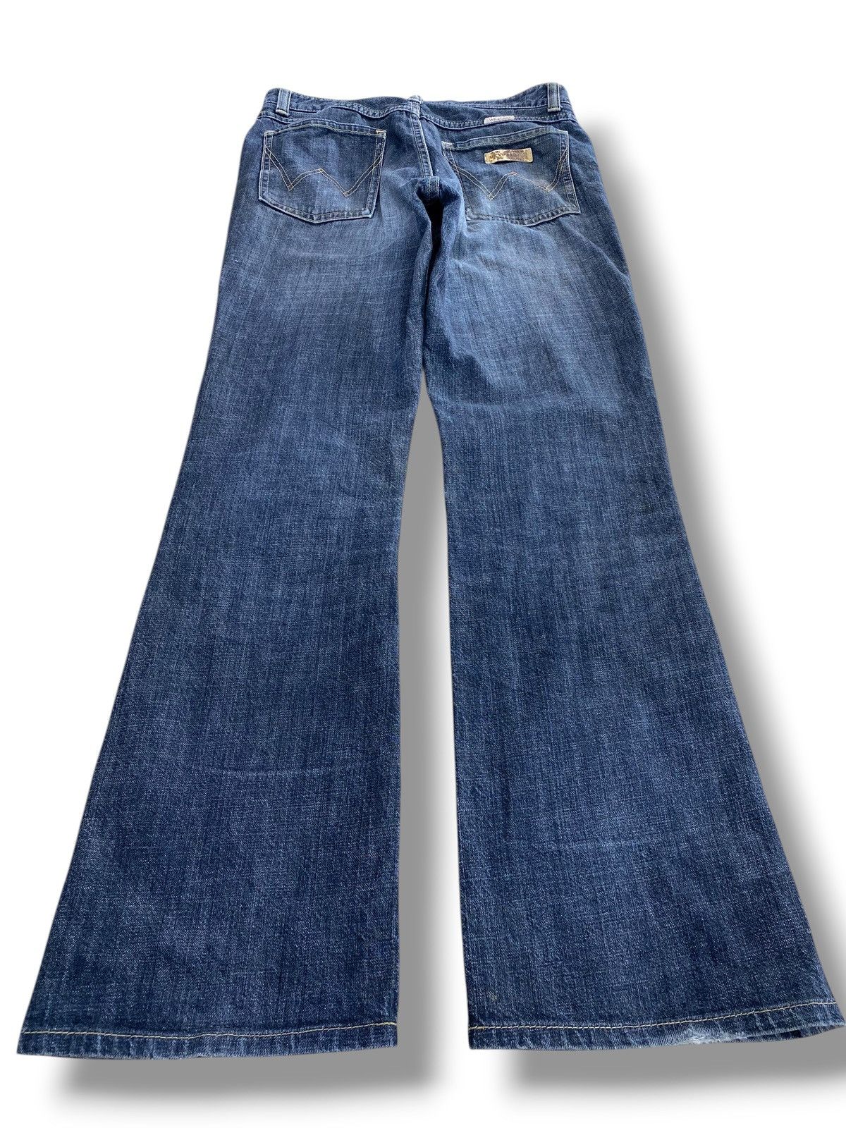 Wrangler Wrangler Faded Wash Ripped Style Boot Cut Jean Size US 28 / EU 44 - 3 Thumbnail
