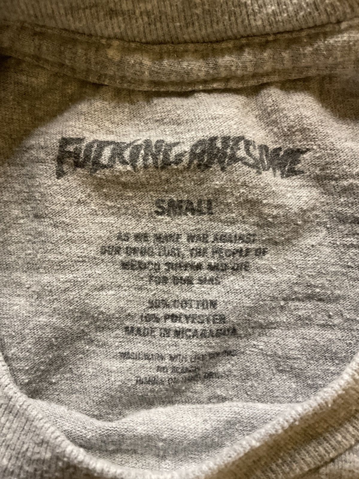 Fucking Awesome Fucking Awsome tshirt Size US S / EU 44-46 / 1 - 4 Thumbnail