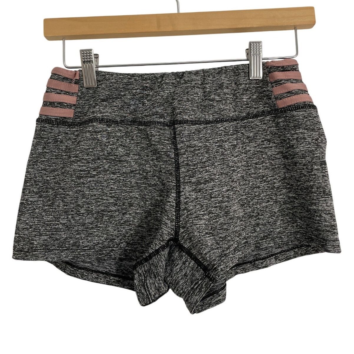 Other Always Women's Mid Rise Compression Shorts Gray Pink Large Size 32" / US 10 / IT 46 - 1 Thumbnail