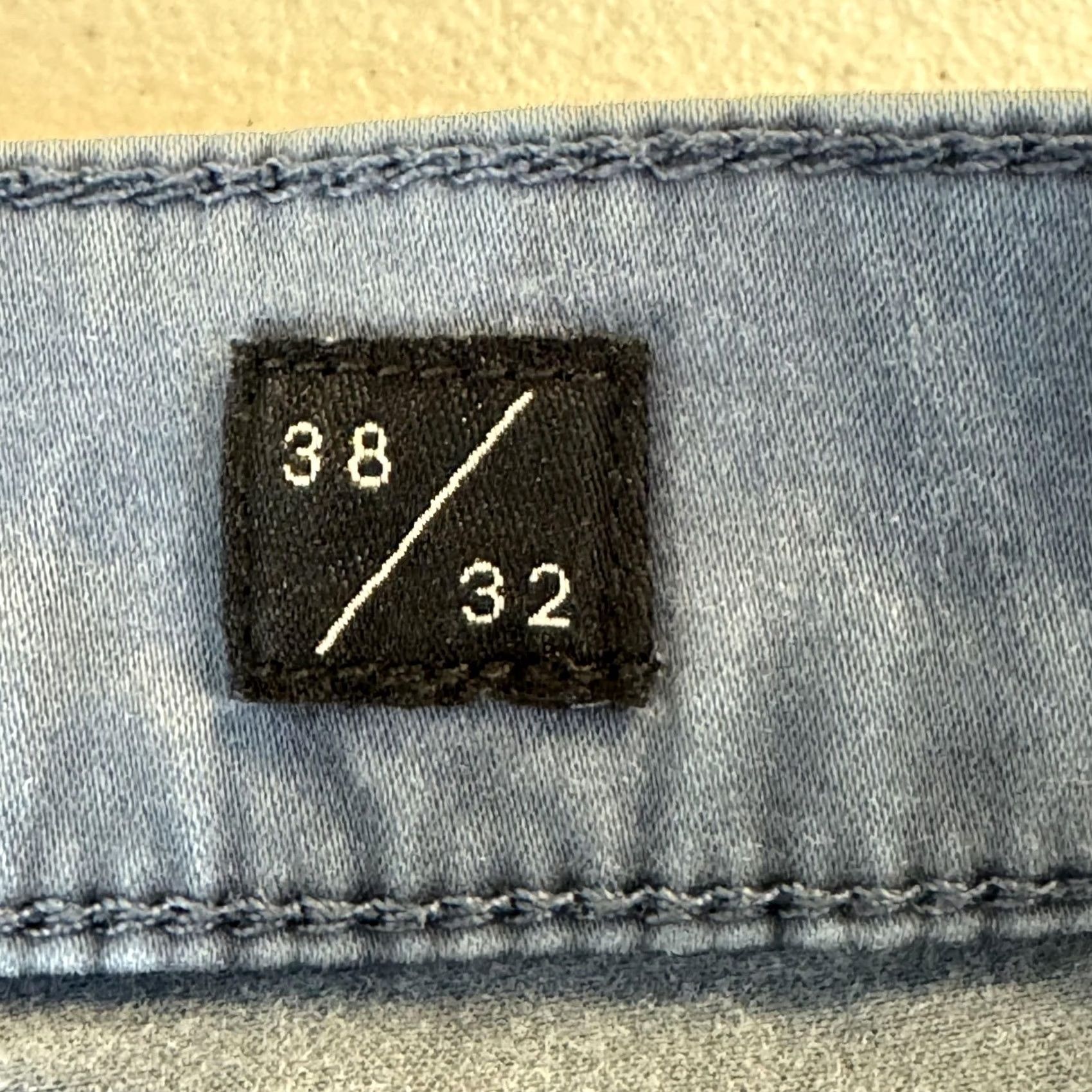 Lucky Brand Lucky Brand Jeans Mens 38 Blue 36x31 Light Slim Straight Stretch Denim Casual Size US 38 / EU 54 - 6 Thumbnail