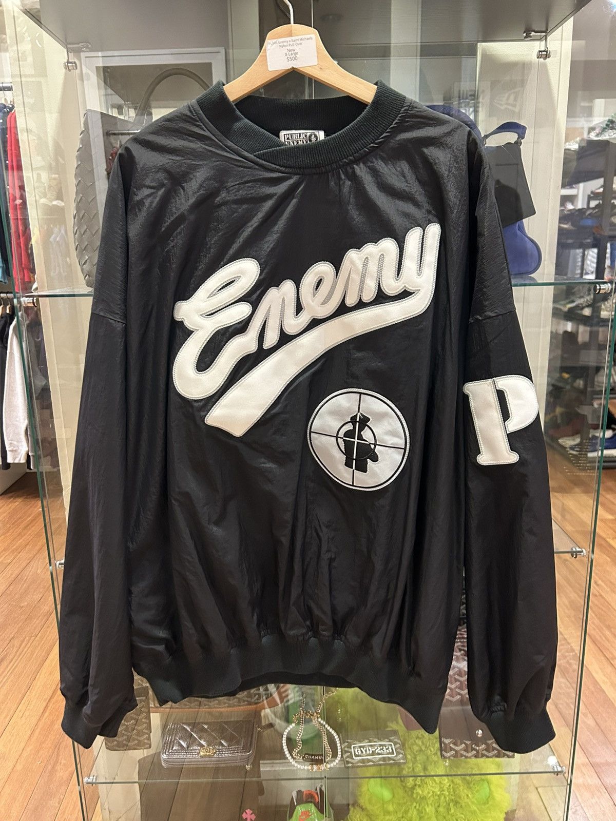 Public Enemy X Saint Michaels Nylon Pullover