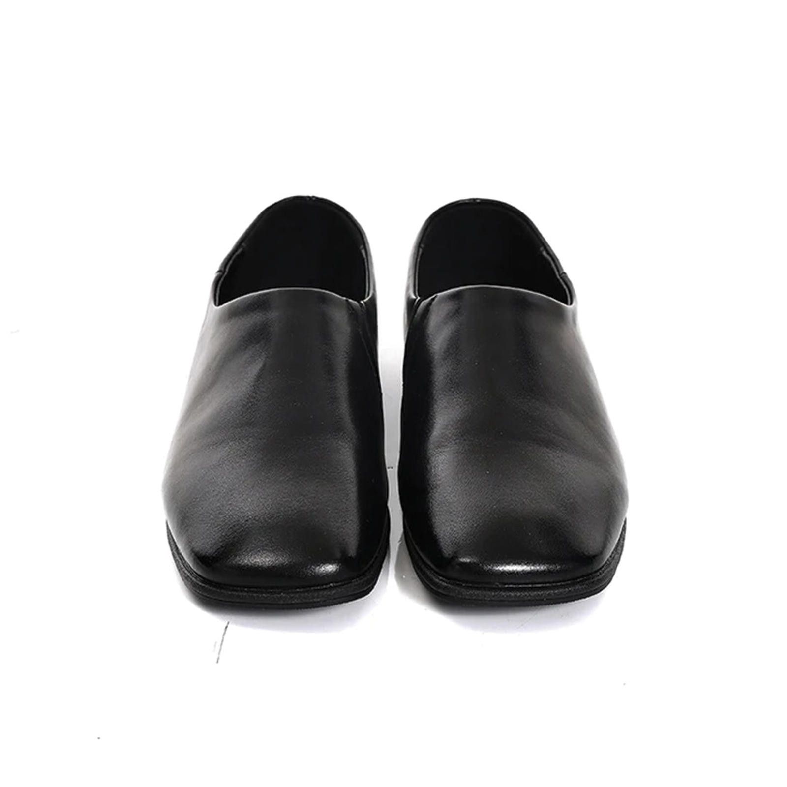 Leather Minimalist Round-Toe Slip-On Loafers Size US 10 / EU 43 - 2 Thumbnail