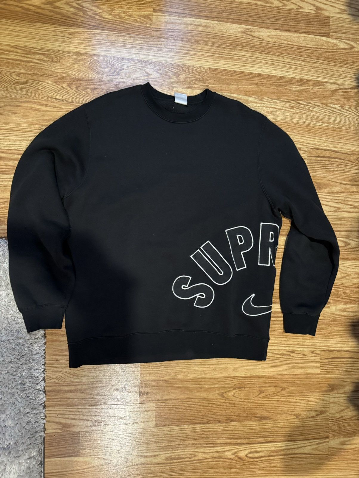 Supreme Supreme Nike Arc Crewneck Black | Grailed