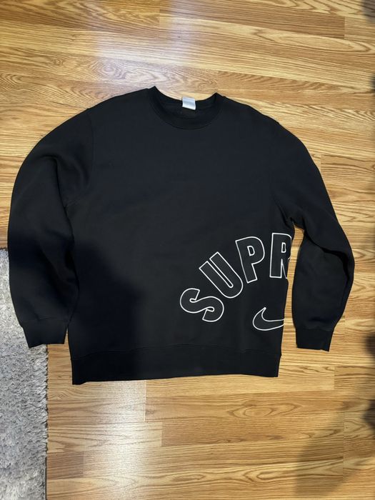 supreme nike arc crewneck black Lスウェット - www.idealhome.com.ph