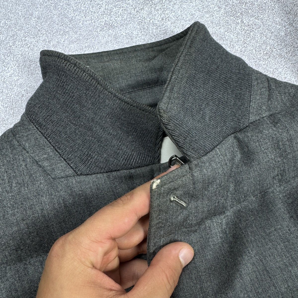 Moncler Men`s Moncler Rodin Gray Wool Puffer Jacket Size 6 / XXL Size US XXL / EU 58 / 5 - 21 Thumbnail