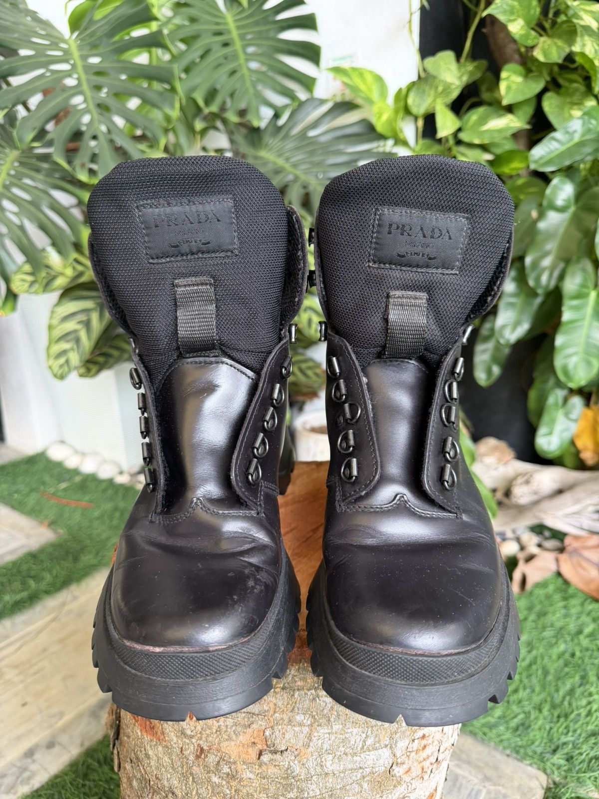 Prada PRICE DROP!! Vintage Prada Linea Rossa Vibram Sole Size US 7 / IT 37 - 3 Thumbnail