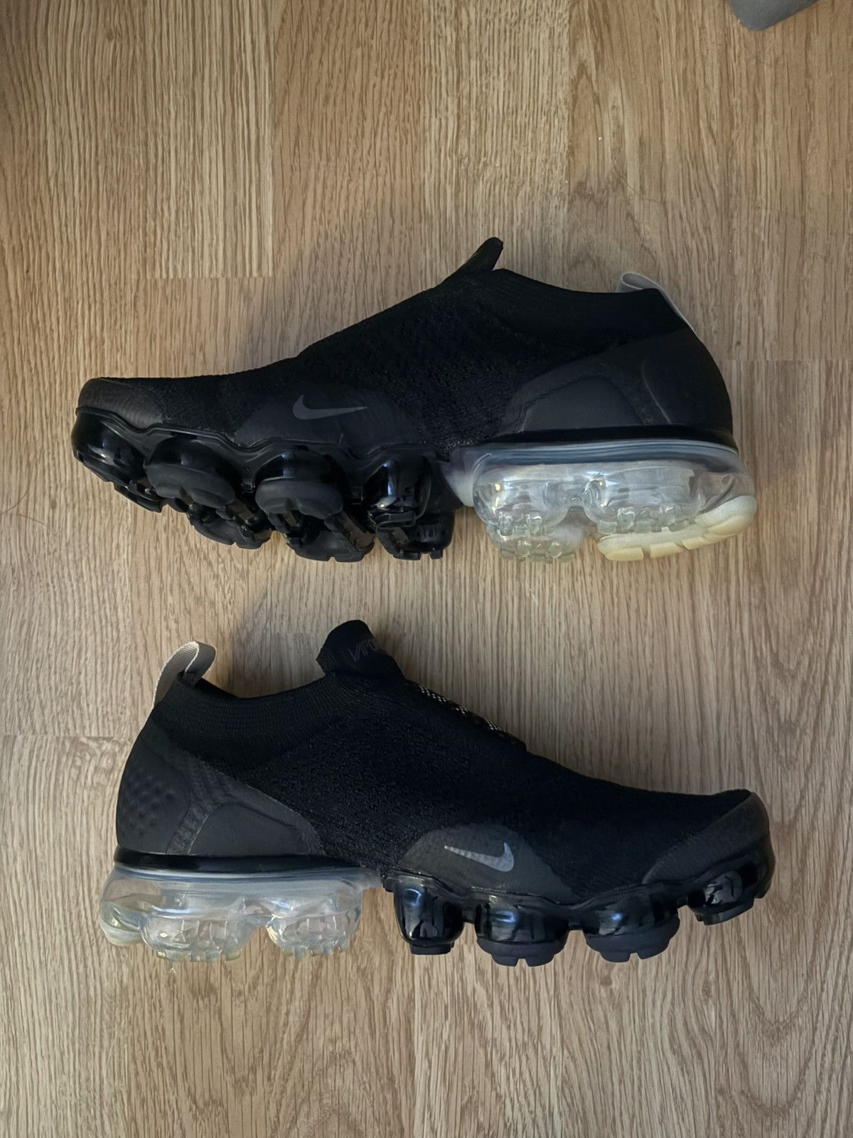 Nike Nike Air VaporMax Moc 2 Black Light Cream Size US 7.5 / IT 37.5 - 3 Thumbnail