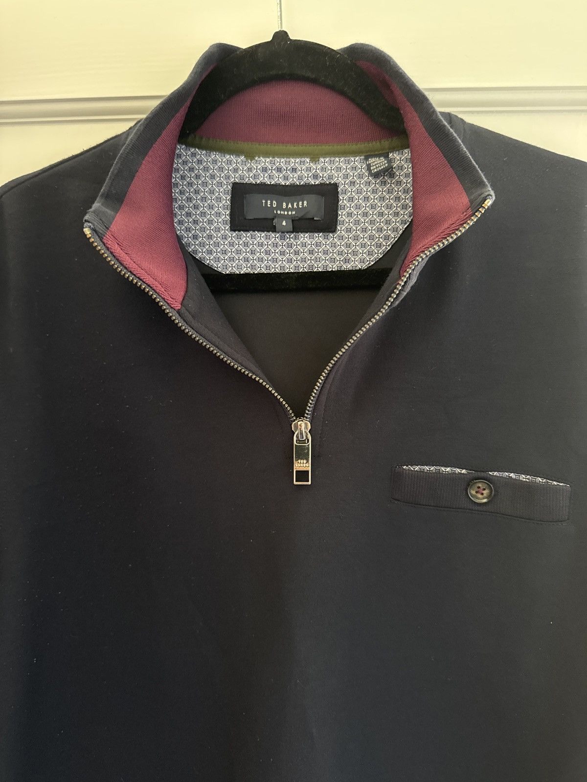 Ted Baker Ted Baker half-zip knit jumper Size US M / EU 48-50 / 2 - 1 Thumbnail
