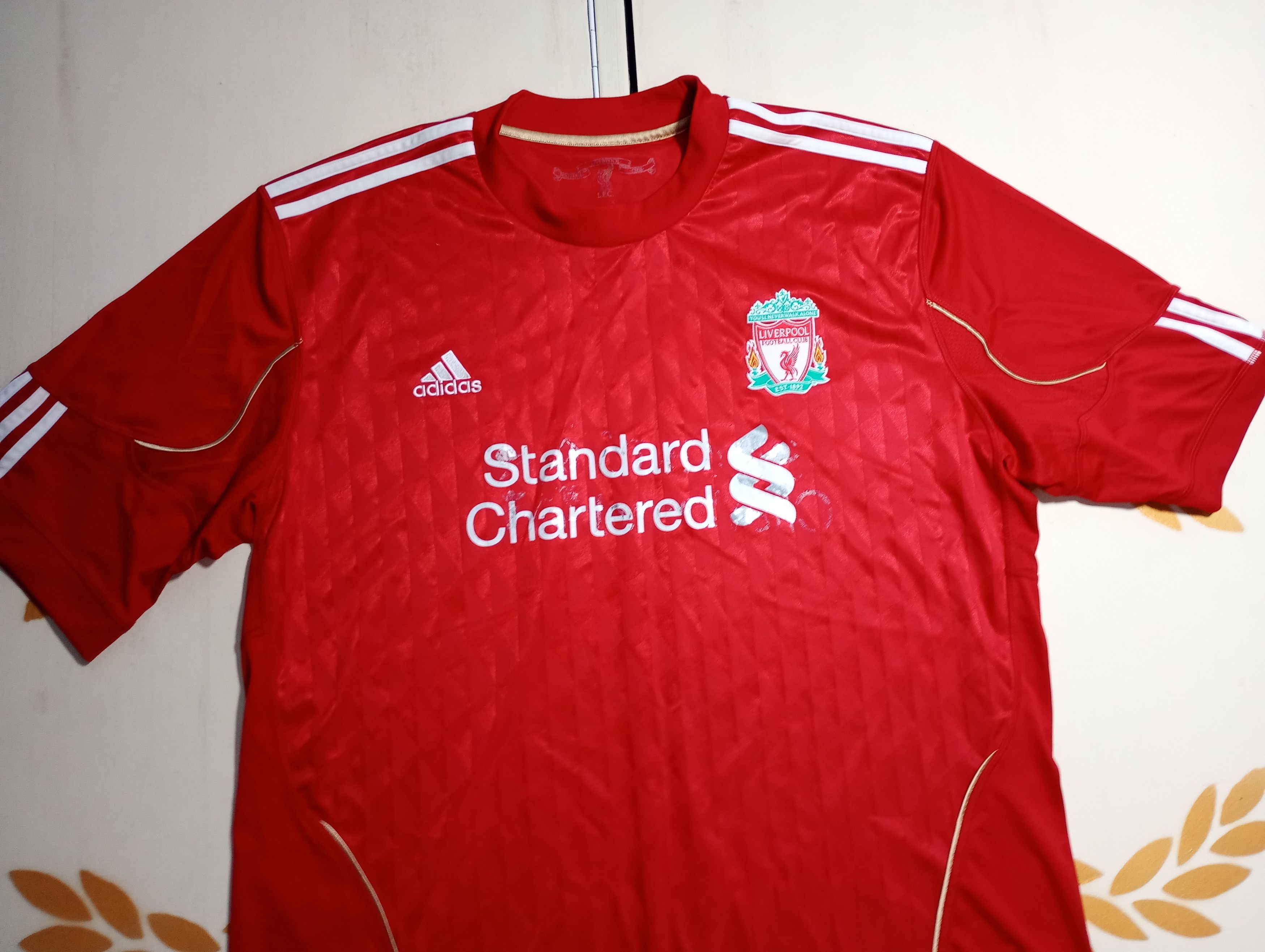 Adidas Adidas Liverpool FC Home Jersey 2011-2012 Size US XXL / EU 58 / 5 - 4 Thumbnail
