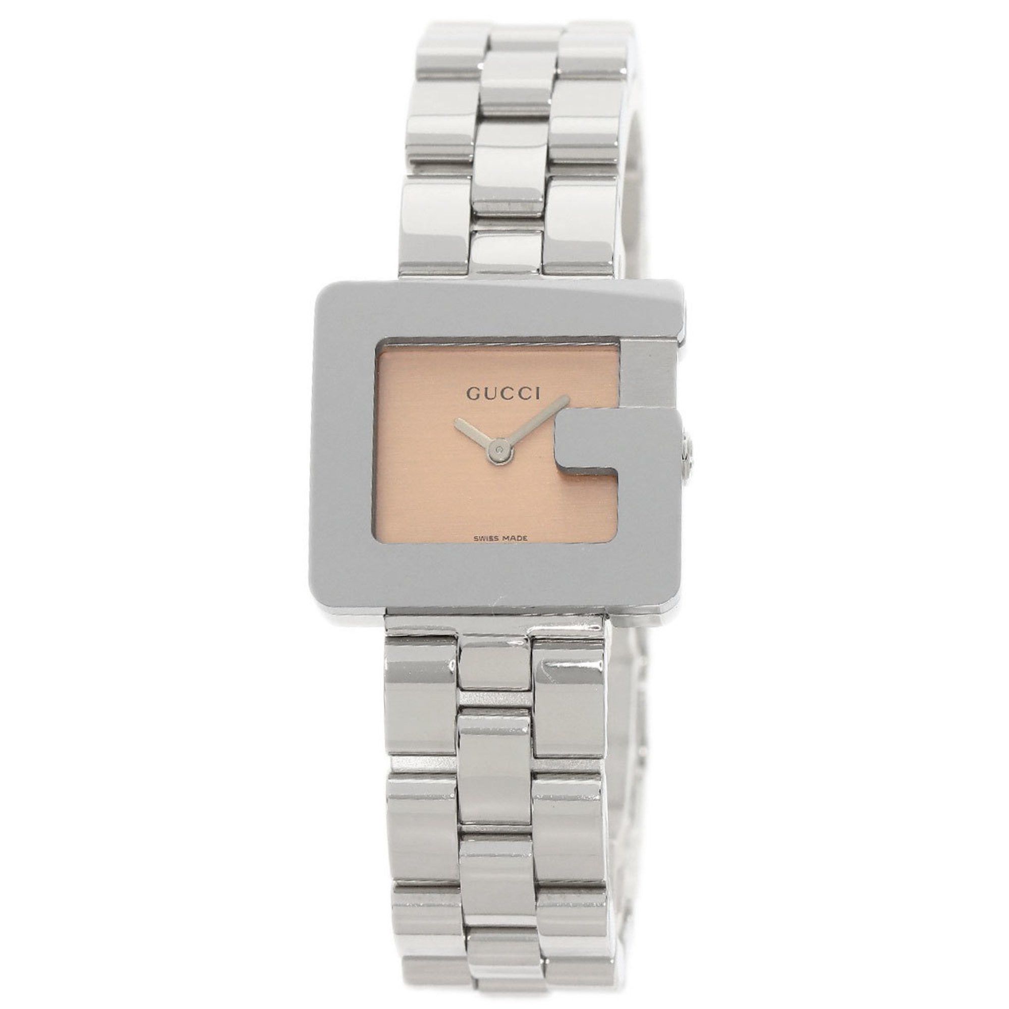 image of Gucci 3600L Watch Stainless Steel/ss Ladies Gucci in Orange, Women's