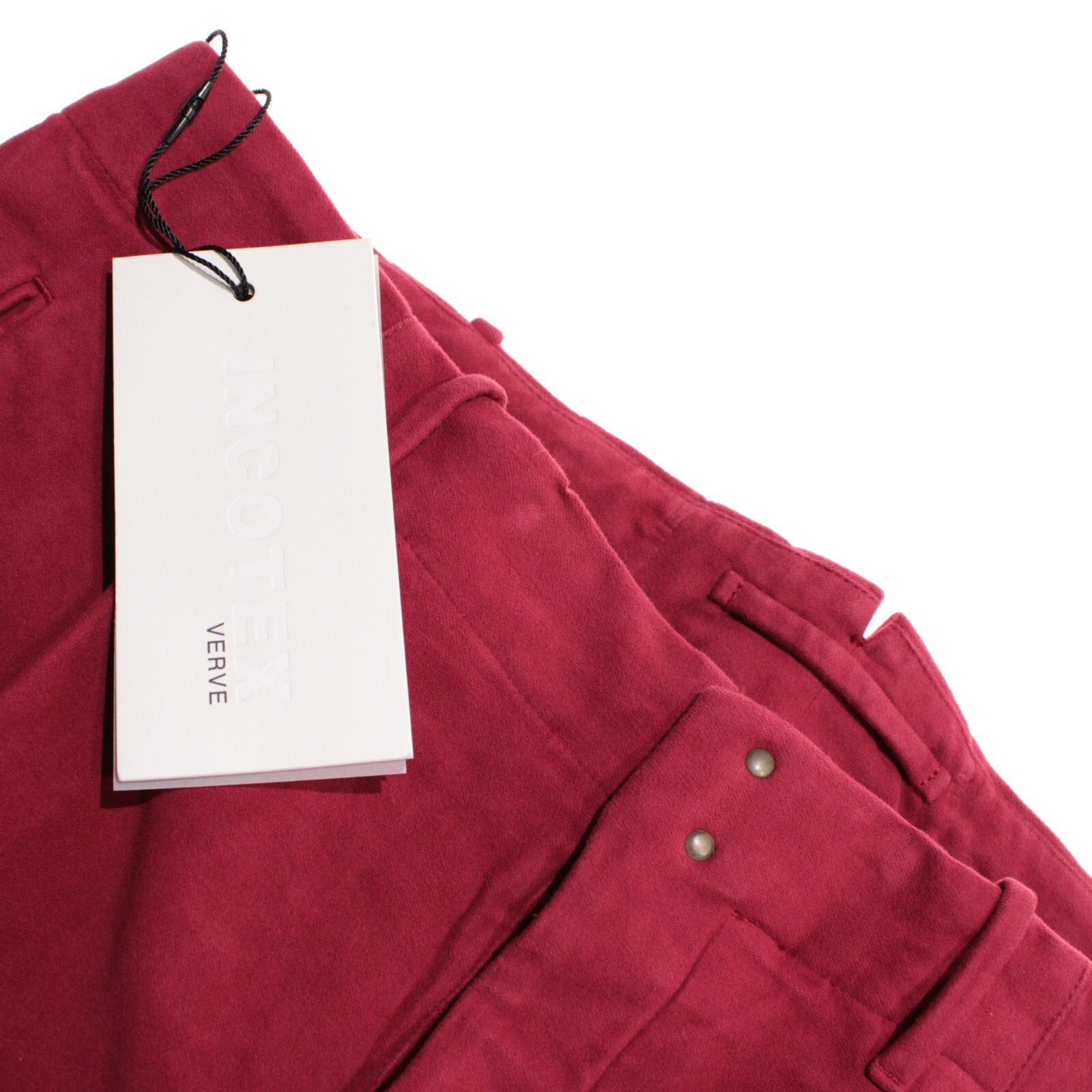 Incotex INCOTEX New with tags Chino Size 34 US In Red Size US 34 / EU 50 - 1 Thumbnail