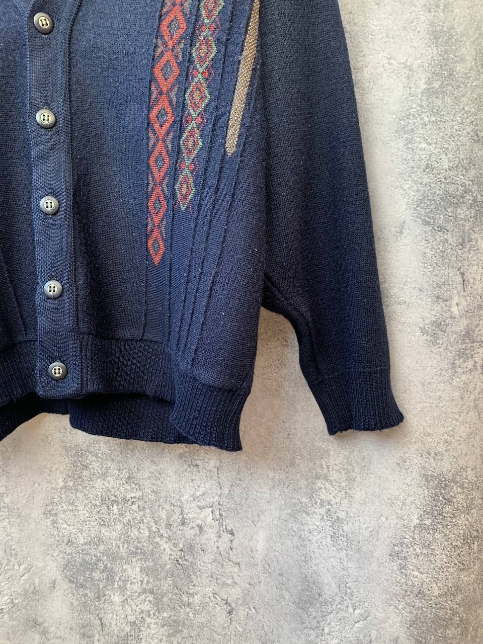 Coogi Roberto Carlo Vintage Knit Cardigan Retro 80s 90s Size US L / EU 52-54 / 3 - 9 Thumbnail