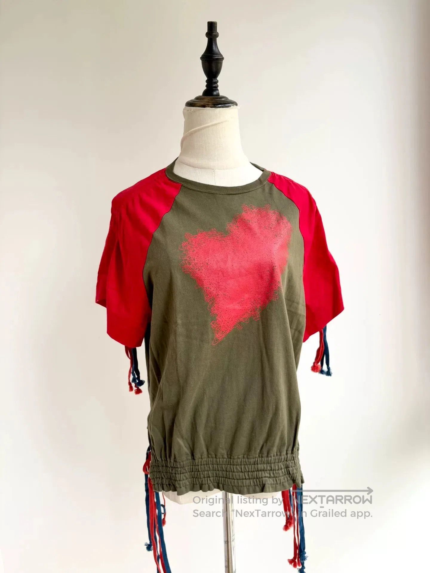 Vivienne Westwood Vivienne Westwood Vintage Green Heart T. Size M / US 6-8 / IT 42-44 - 3 Thumbnail