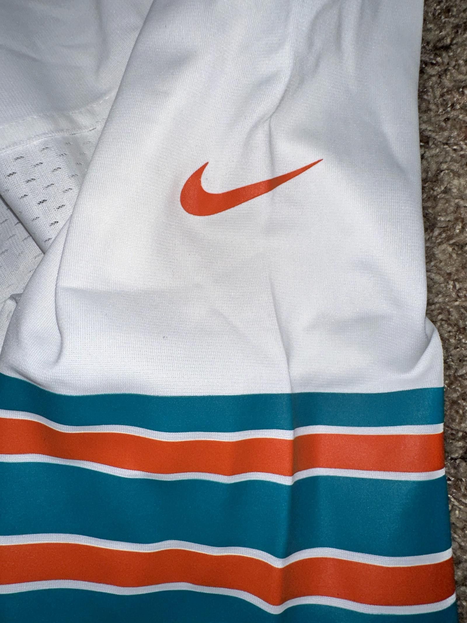 Nike Nike NFL Miami Dolphins Blank Untouchable Elite White Jersey Size US L / EU 52-54 / 3 - 5 Thumbnail
