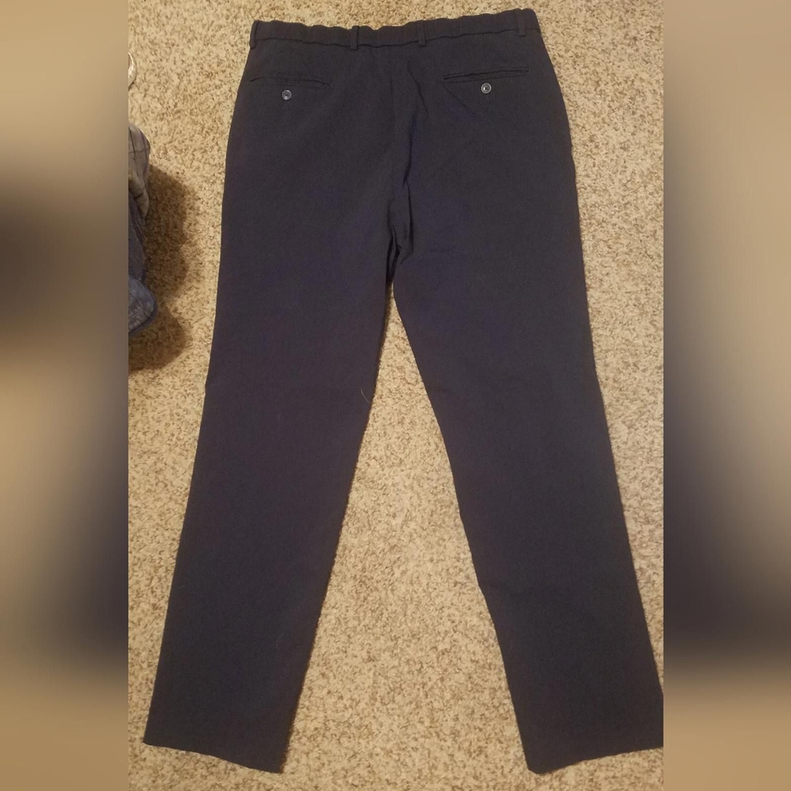 Tommy Hilfiger Tommy Hilfiger Navy Blue Dress Pants 36/32 Size US 36 / EU 52 - 3 Thumbnail
