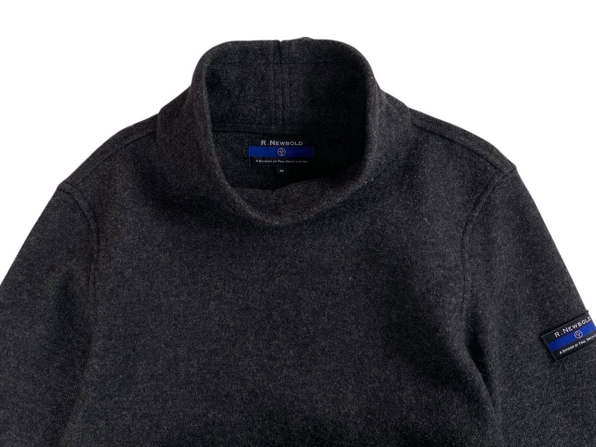 R.Newbold R. Newbold Paul Smith Archive Wool Mock Neck Toggle Sweater Size US M / EU 48-50 / 2 - 3 Thumbnail