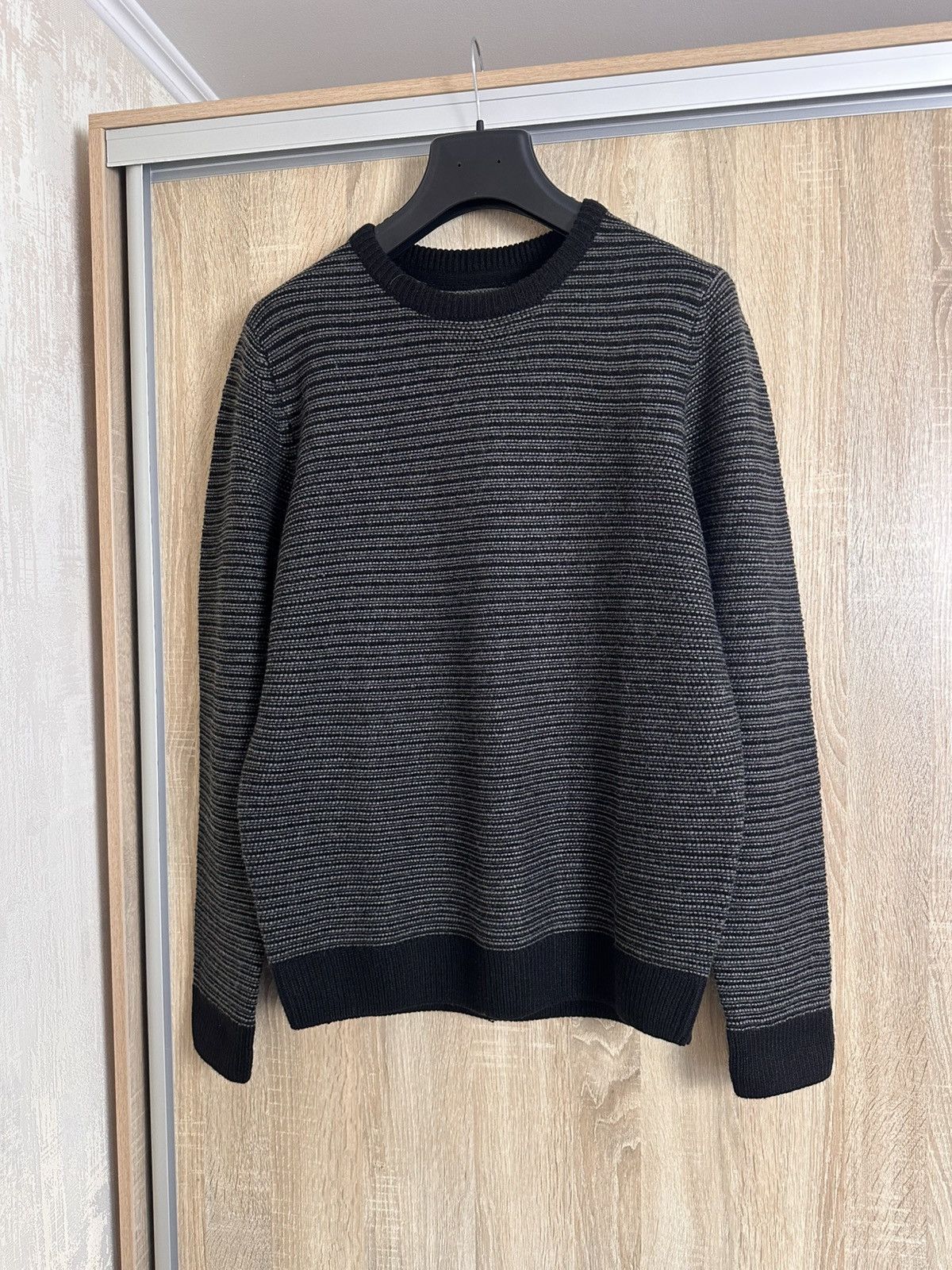 Folk 🔥 Folk Wool Blend Striped Knitted Sweater Pullover Mens Y2K Size US L / EU 52-54 / 3 - 3 Thumbnail