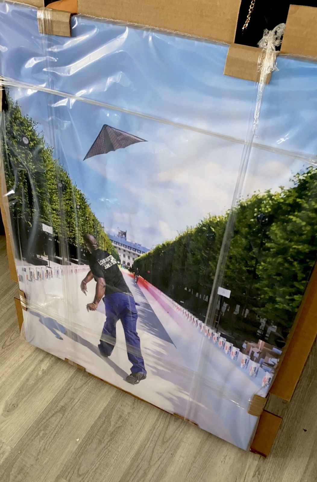 Off-White Virgil Abloh Louis Vuitton Show Wall Art Size ONE SIZE - 2 Thumbnail