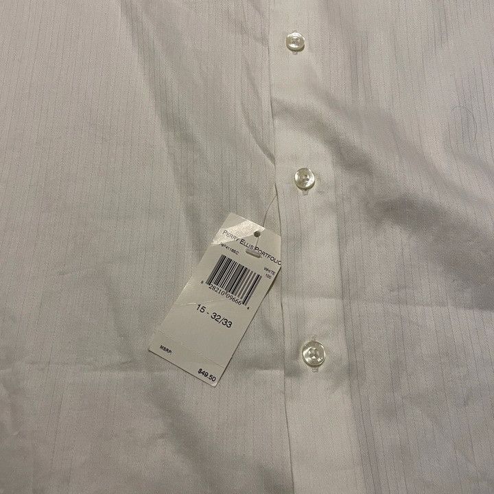 Perry Ellis PERRY ELLIS MEN'S ELEGANT SHIRT, Size M, LABELS Size US M / EU 48-50 / 2 - 3 Thumbnail