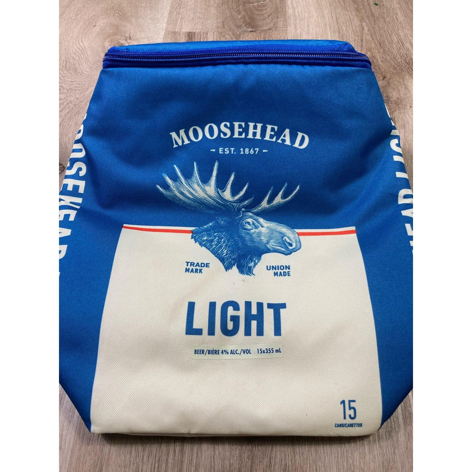 Other Moosehead Light Beer Backpack Cooler 15 Can Capacity Blue Size ONE SIZE - 3 Thumbnail