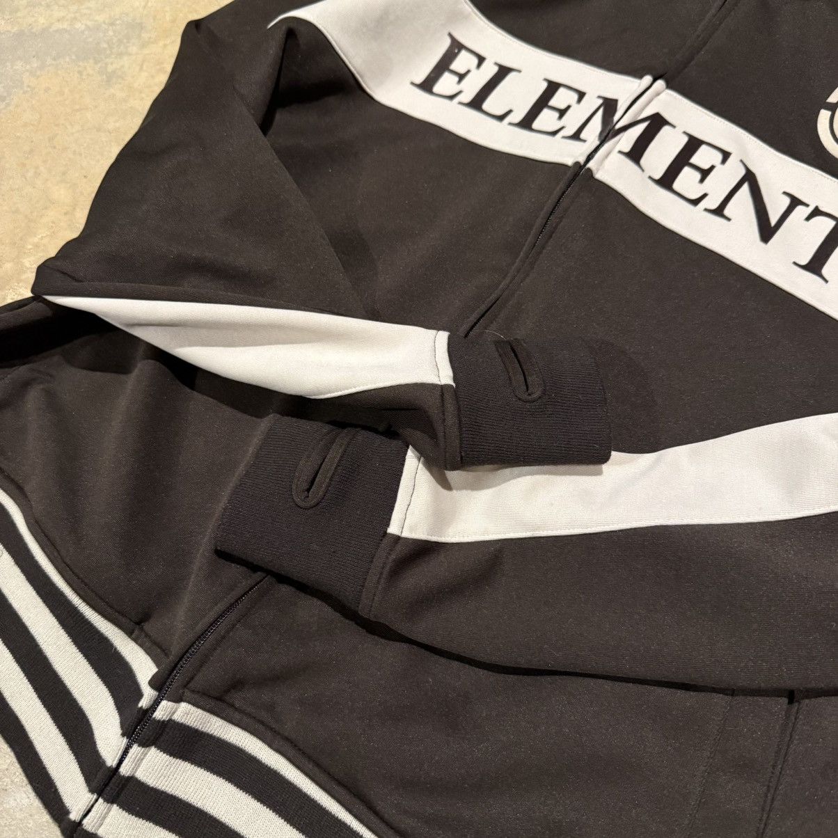 Element Vintage 2000s Element Track Zip Up Jacket Skater Y2K Grunge Size US L / EU 52-54 / 3 - 4 Thumbnail